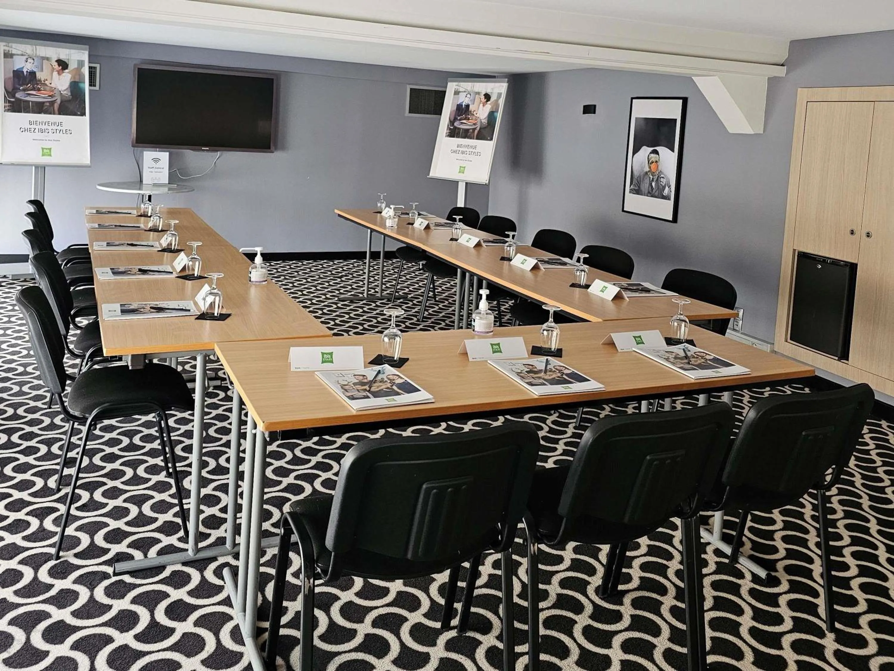 Meeting/conference room in ibis Styles Dijon Central