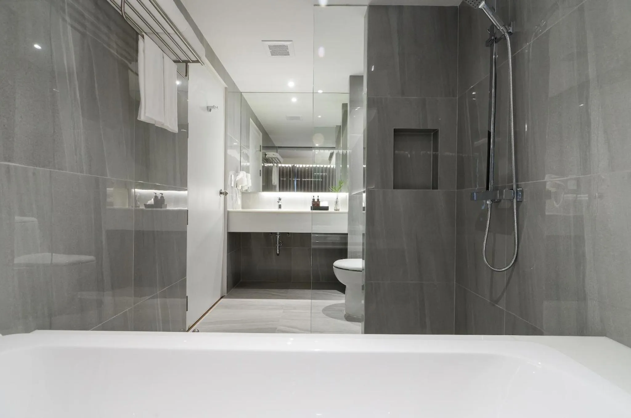 Shower in Shambhala Hotel Pattaya