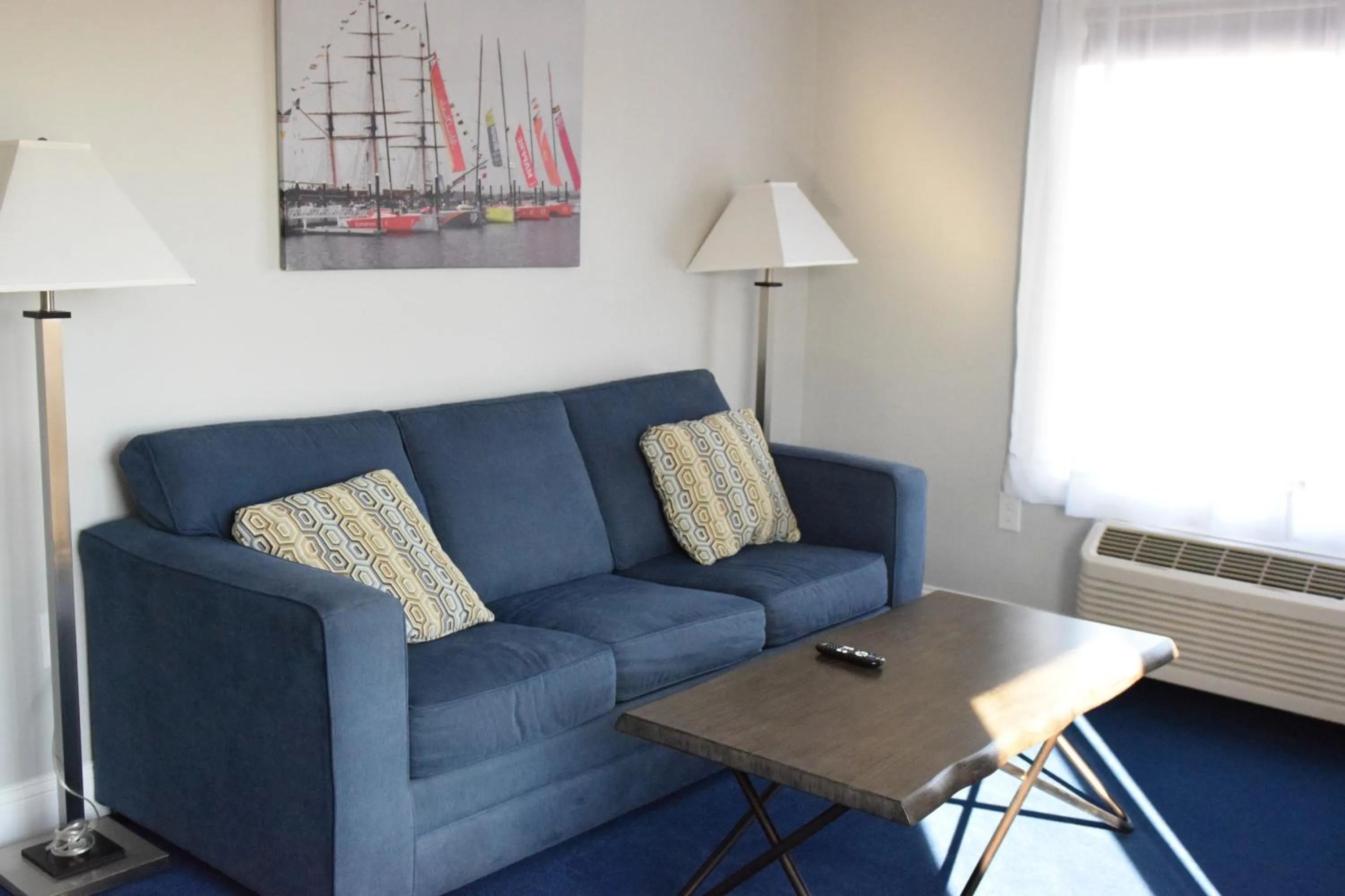 Living room in Rhea's Inn by the Sea