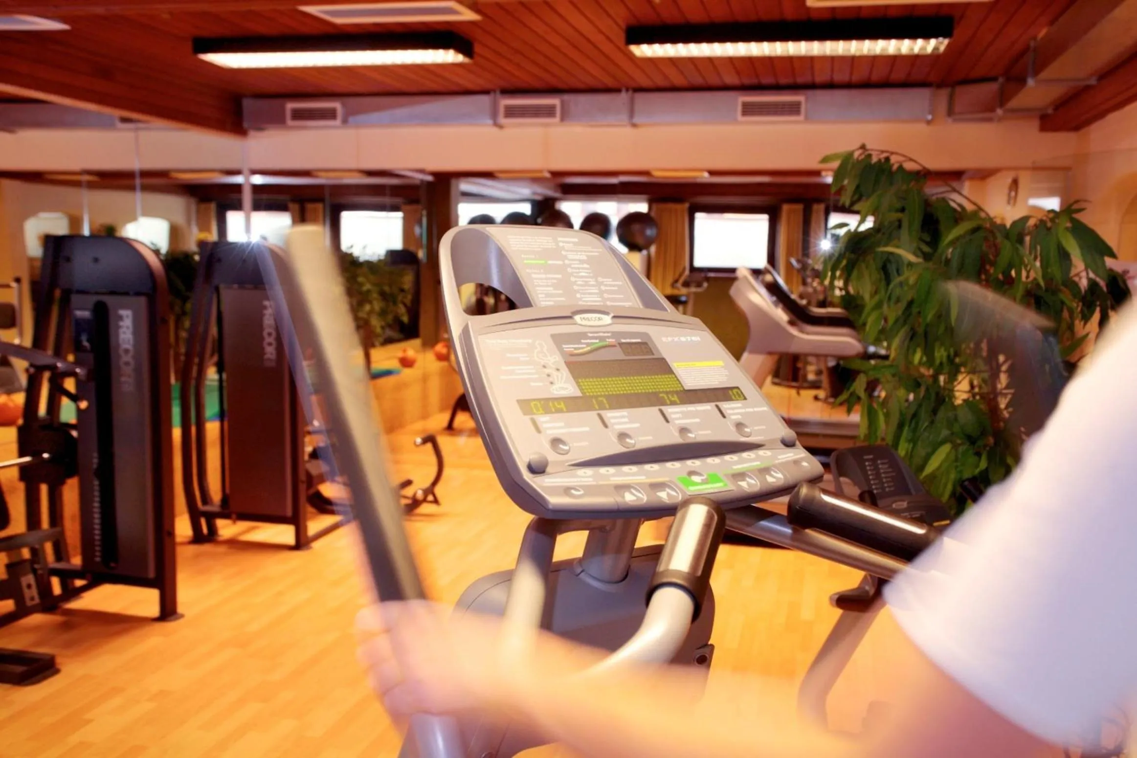 Fitness centre/facilities in Thermenwelt Hotel Pulverer