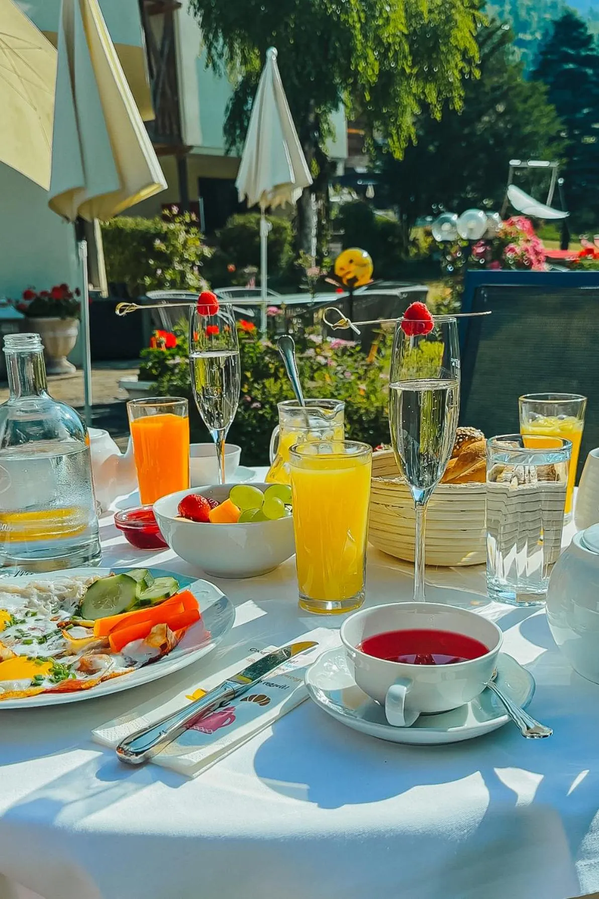 Breakfast in Thermenwelt Hotel Pulverer