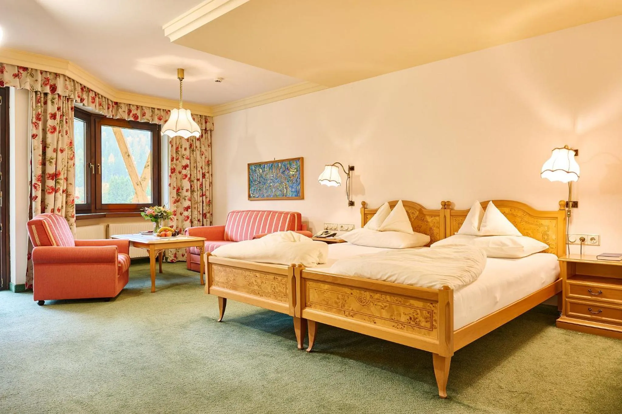 Photo of the whole room, Bed in Thermenwelt Hotel Pulverer