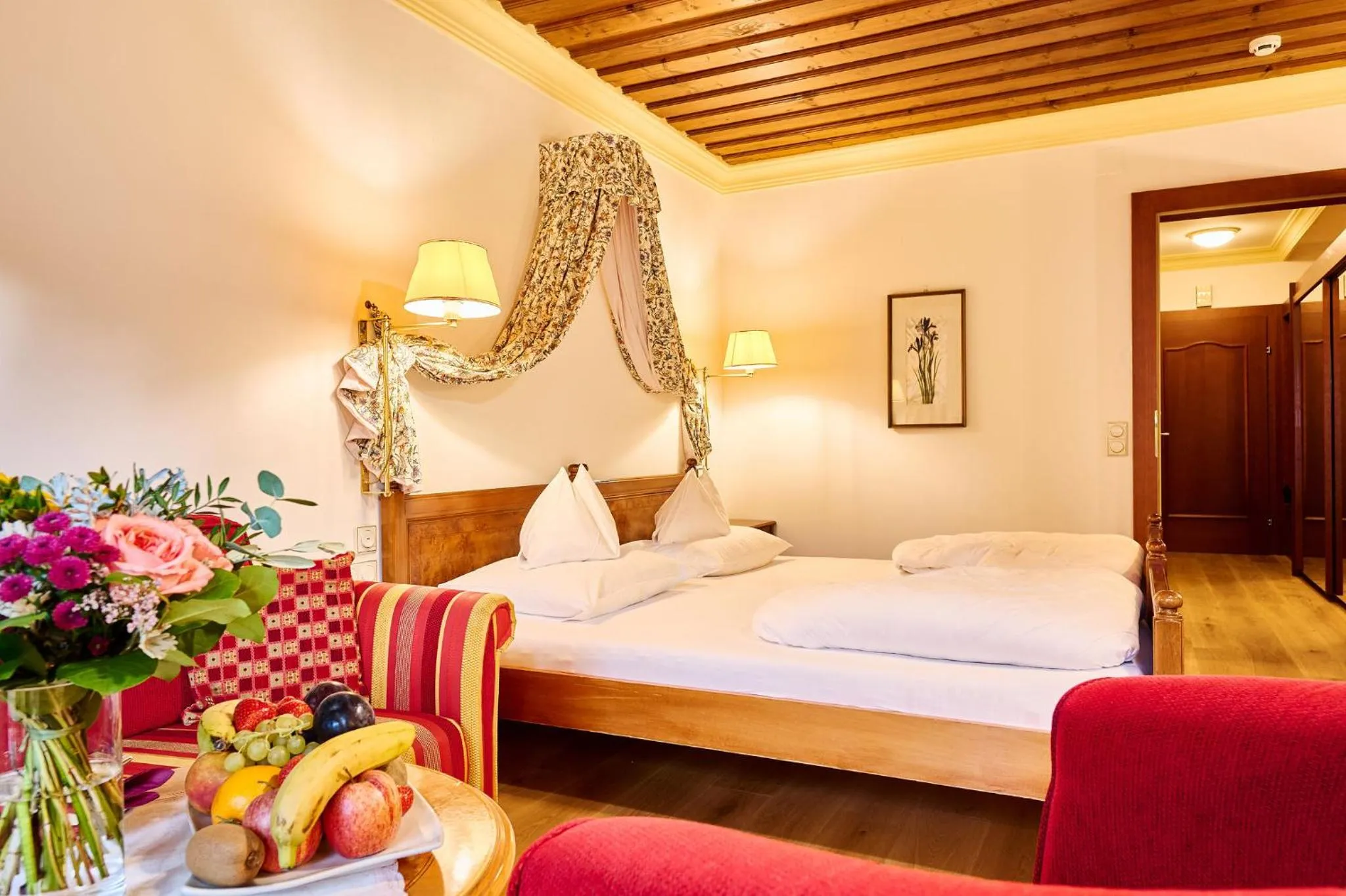 Bedroom, Bed in Thermenwelt Hotel Pulverer