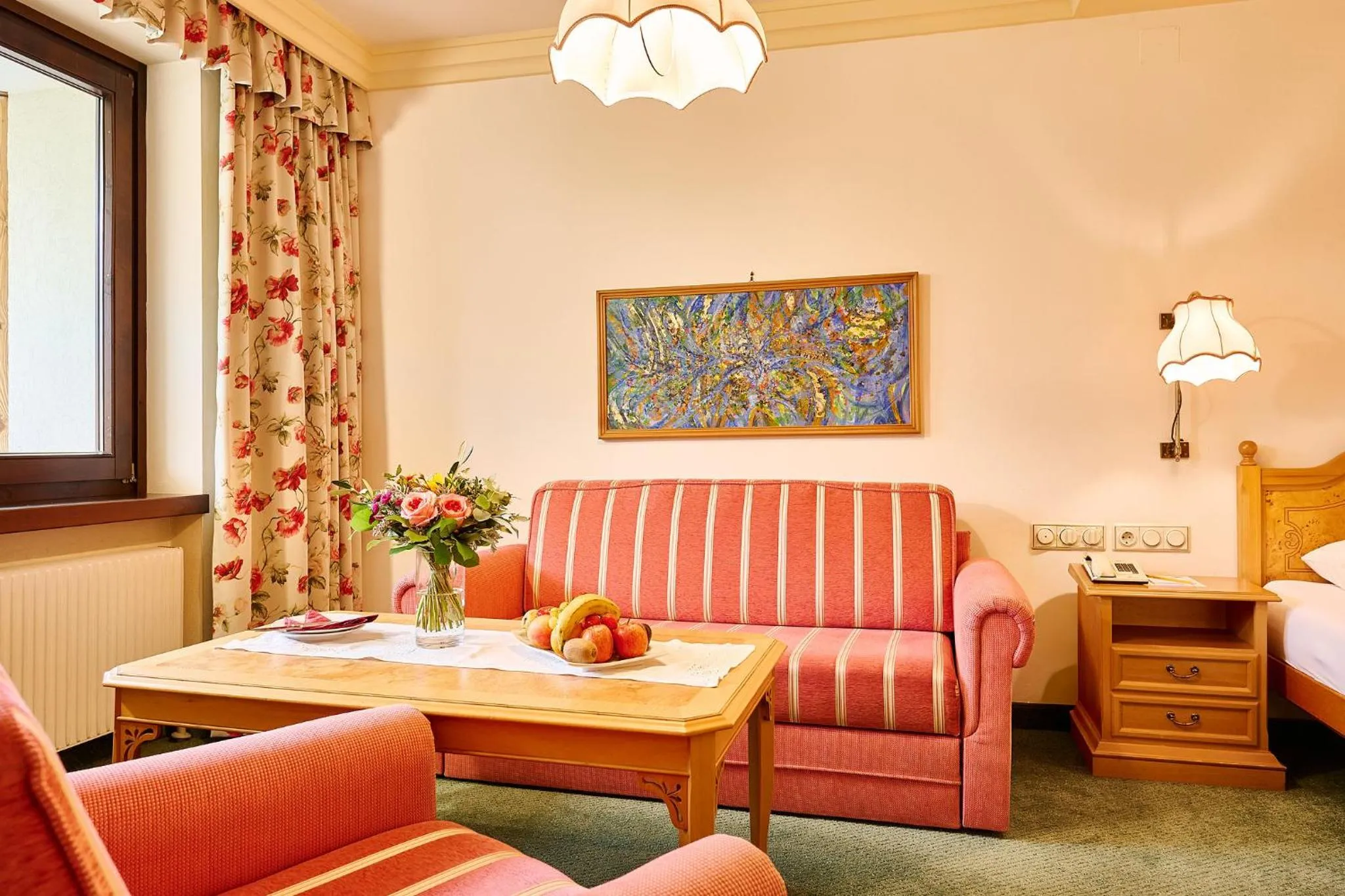 Living room in Thermenwelt Hotel Pulverer