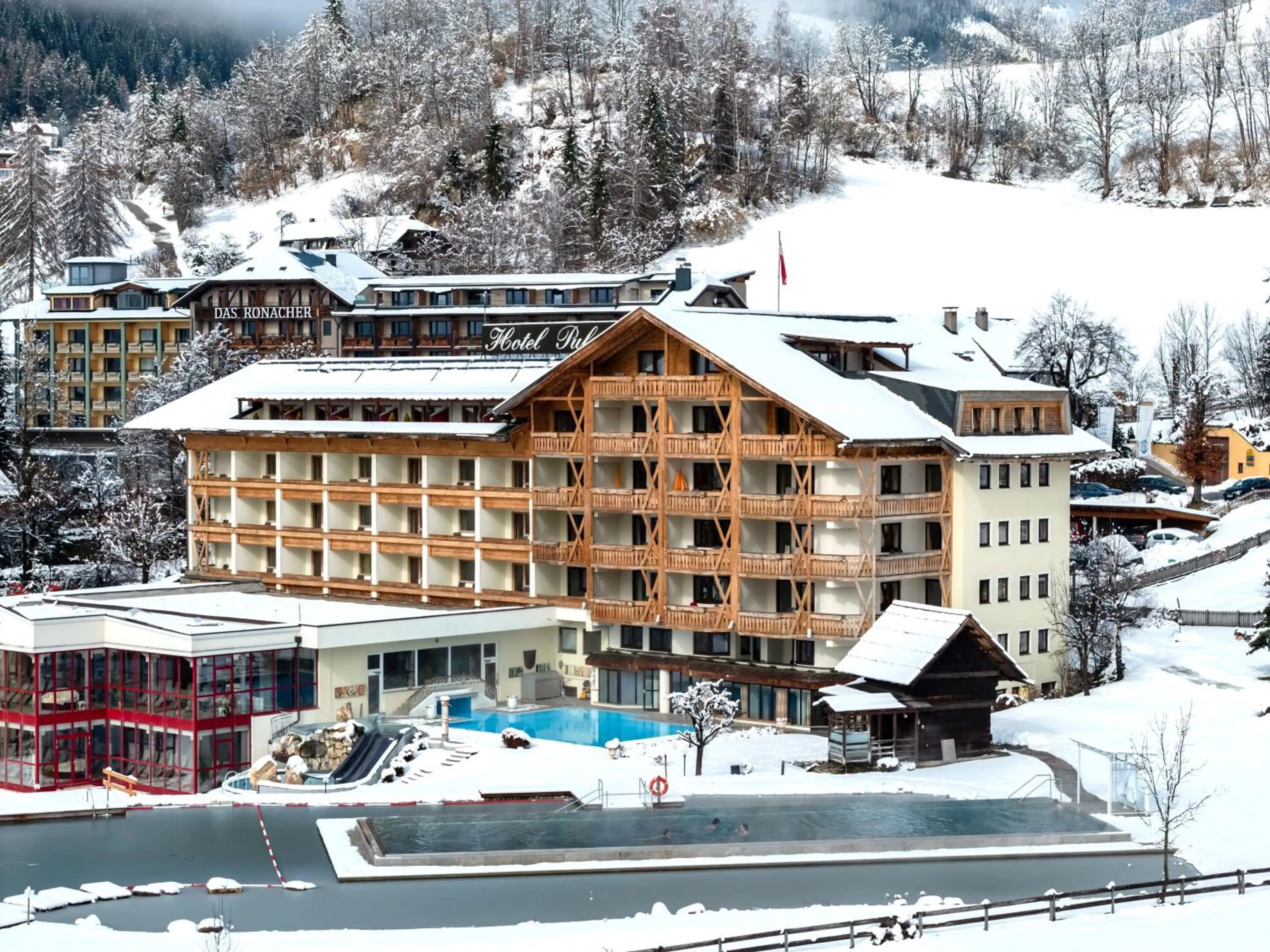 Property building in Thermenwelt Hotel Pulverer