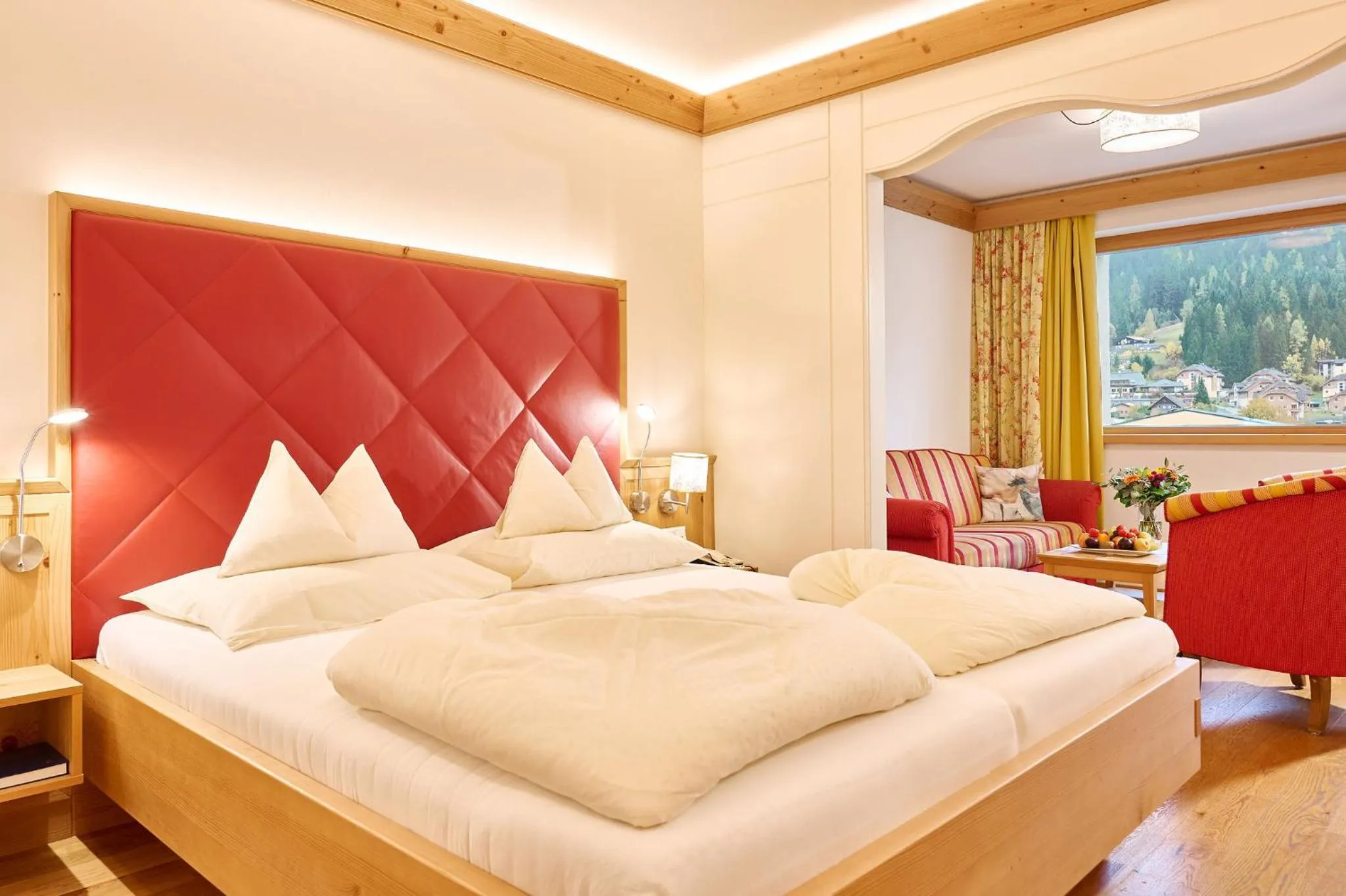 Photo of the whole room, Bed in Thermenwelt Hotel Pulverer