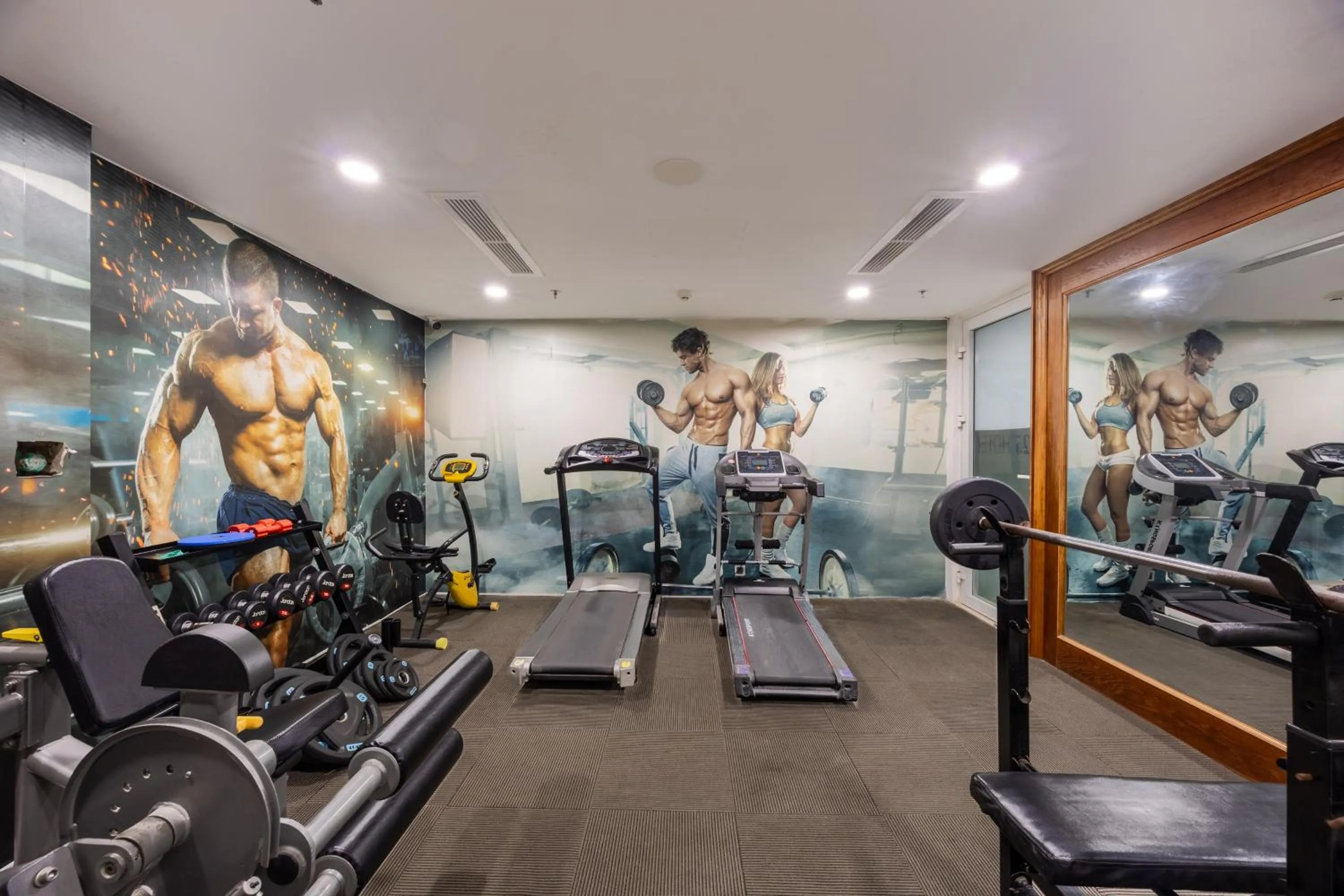 Fitness centre/facilities in A25 Hotel - 29 Lê Thị Hồng Gấm