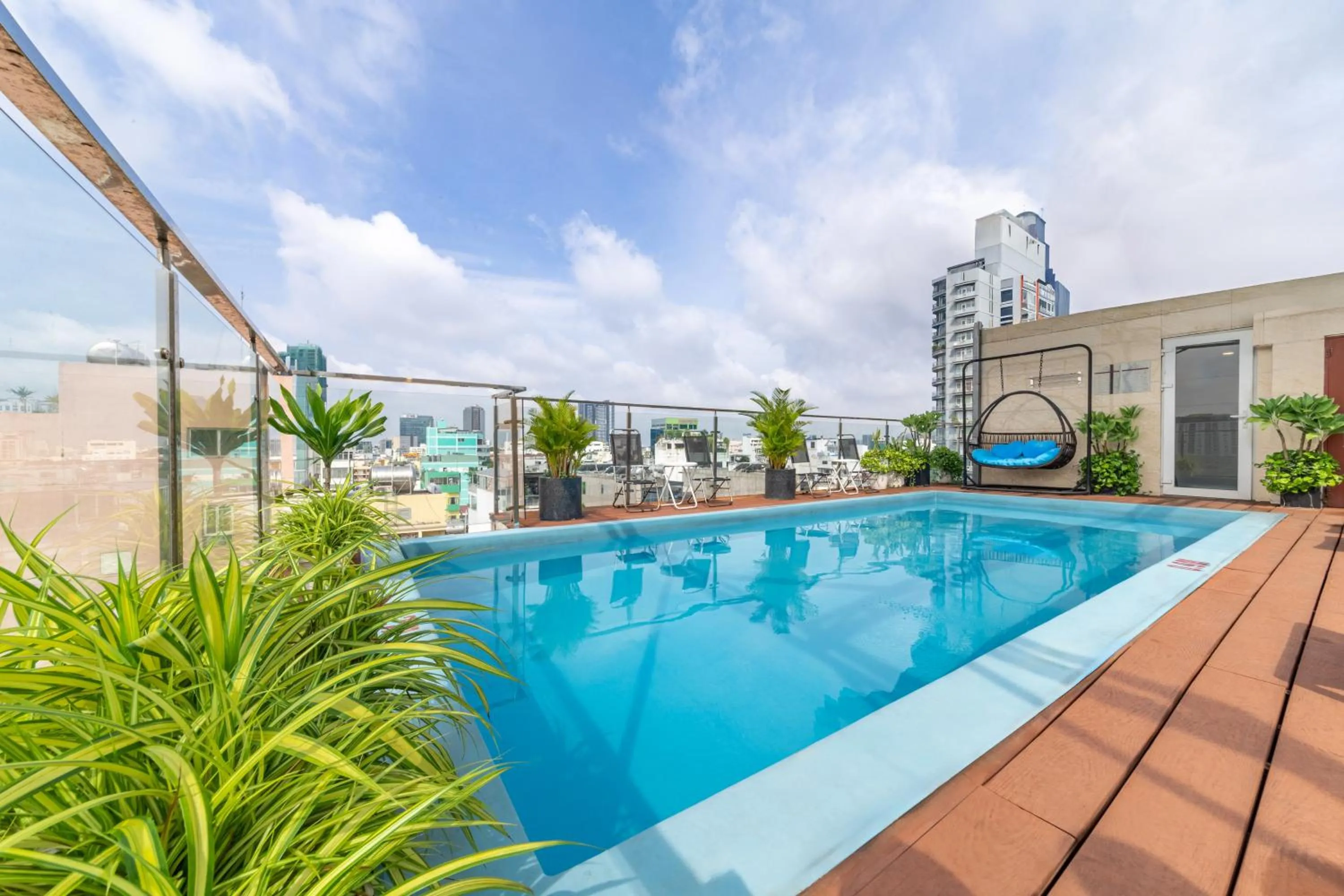 Swimming pool in A25 Hotel - 29 Lê Thị Hồng Gấm