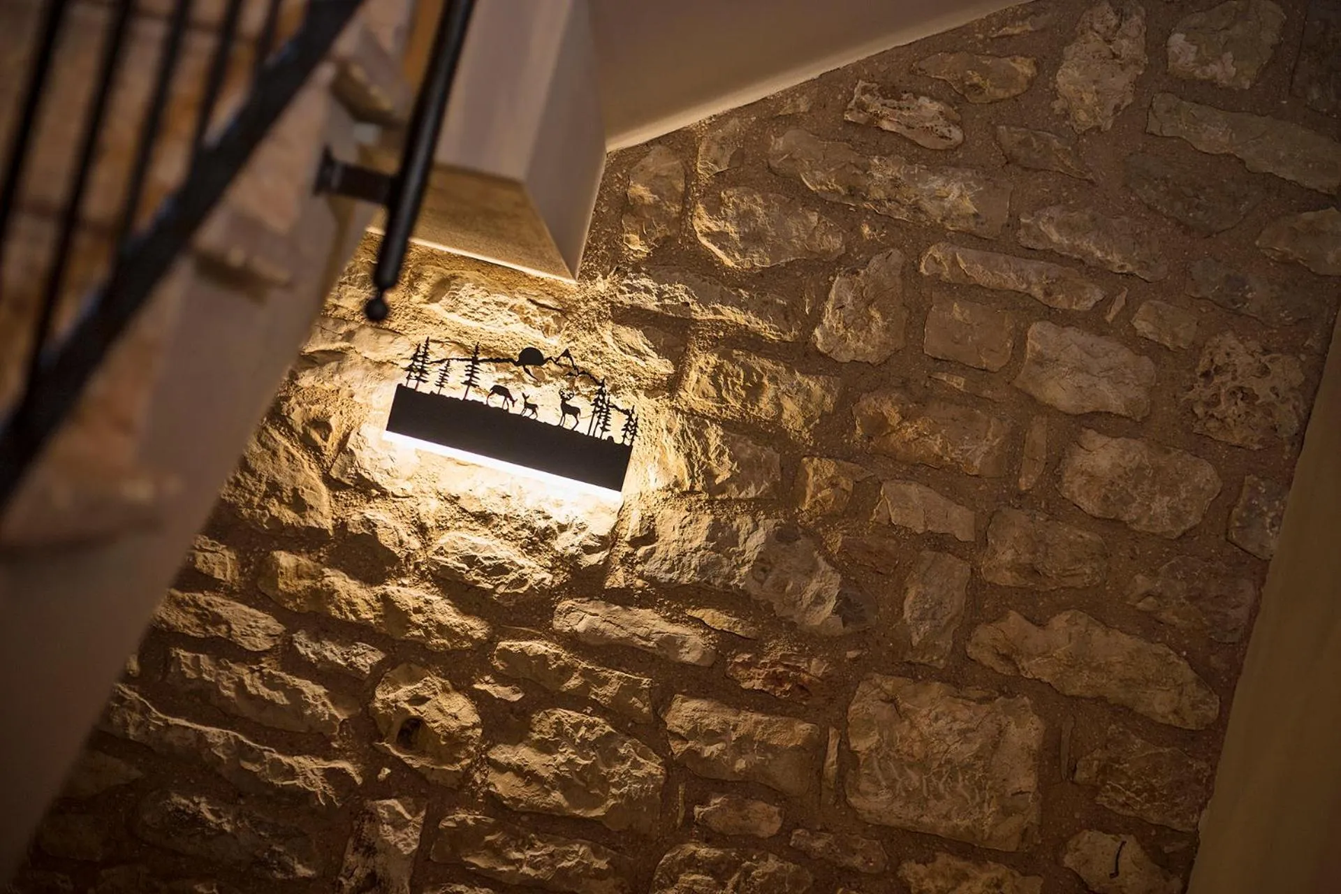 Decorative detail in Malga Laben