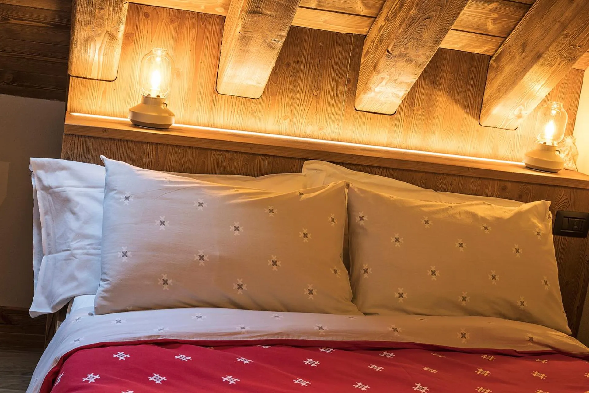Bed in Malga Laben