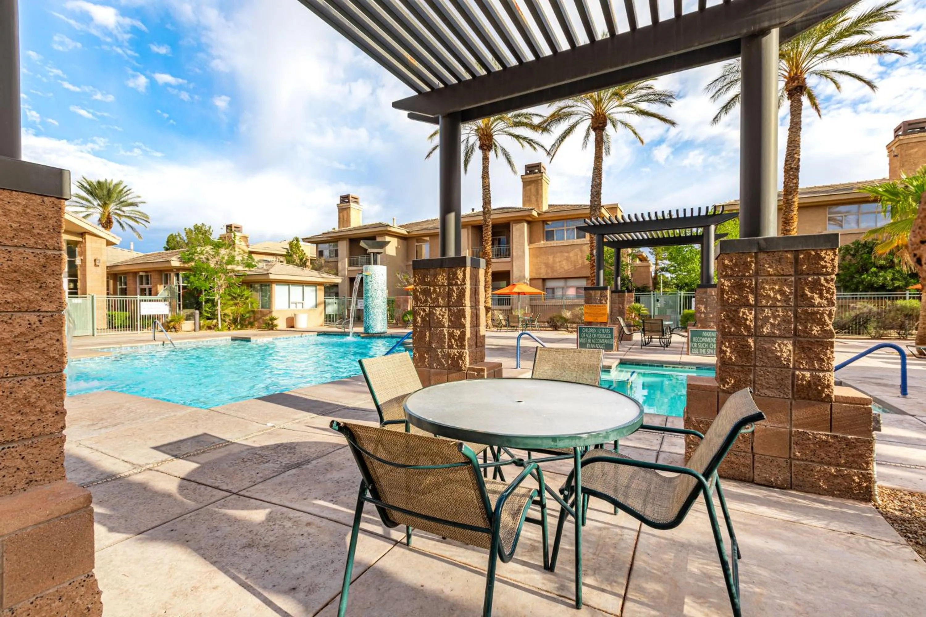 Swimming pool in The Cliffs at Peace Canyon