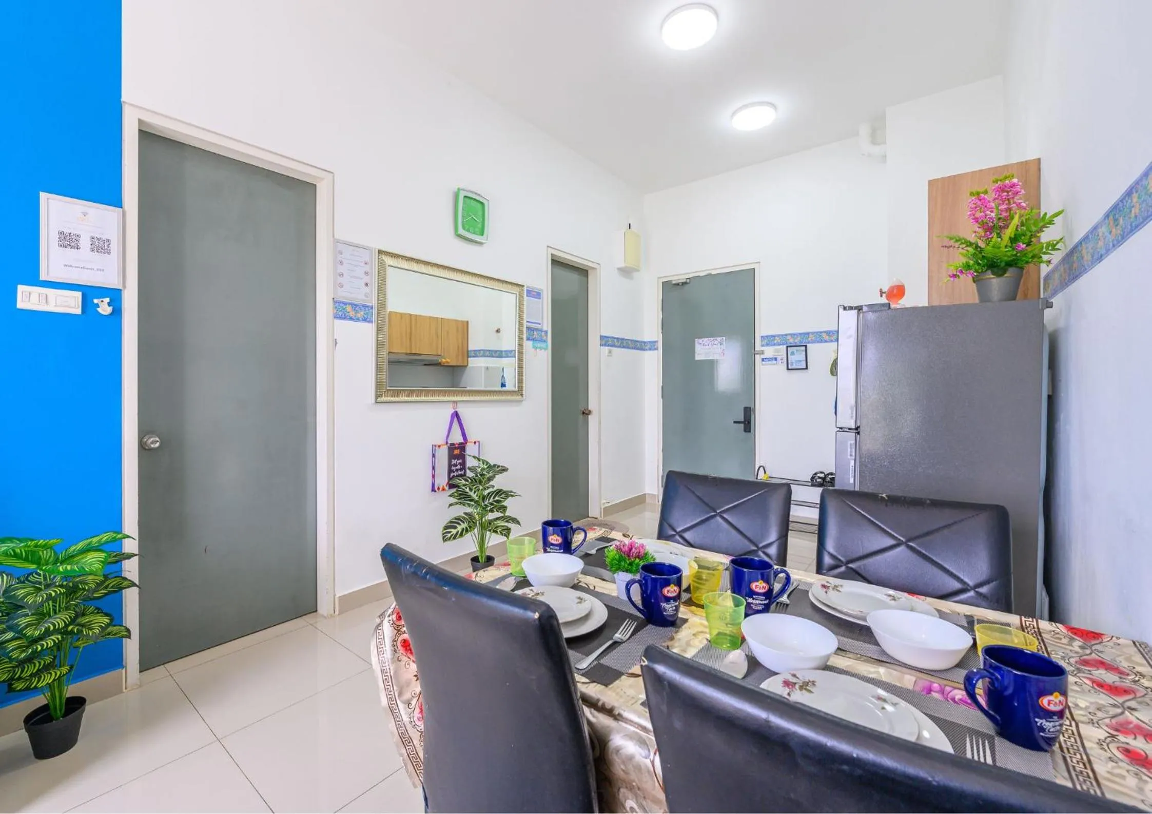 Kitchen or kitchenette in Cozy Park View Stay Above DPulze Mall #DP1