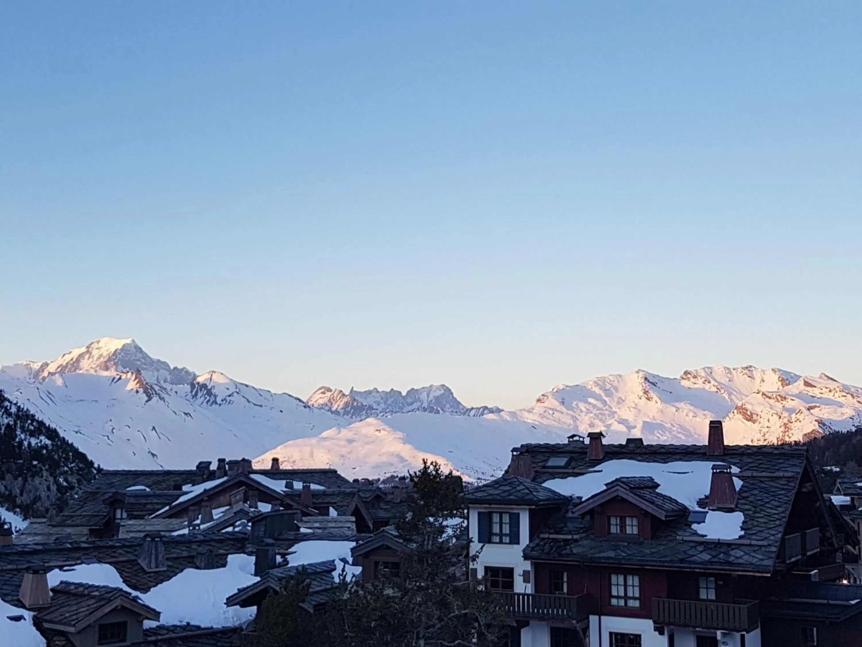 View (from property/room) in Refuge du Montagnard ARCS 1950