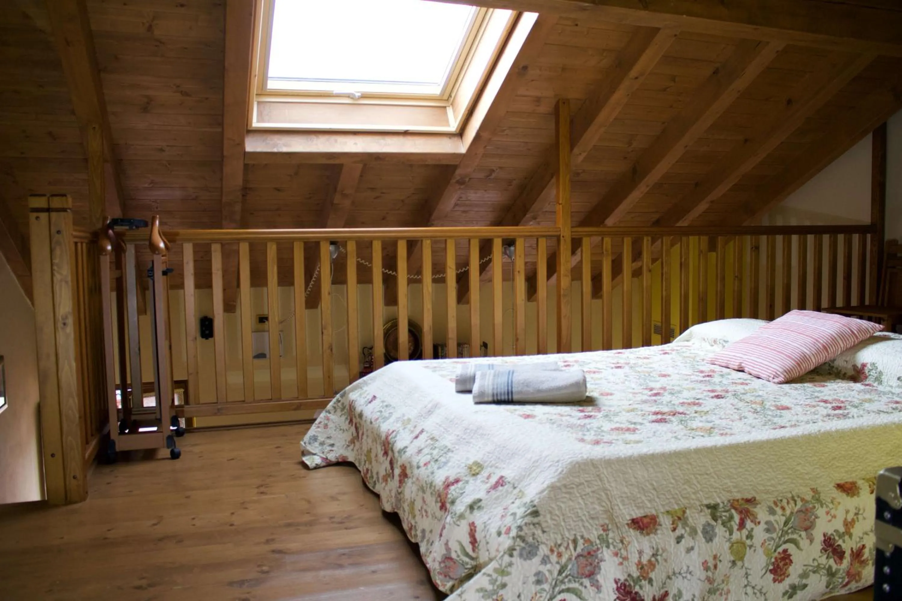 Bedroom, Bed in La Casa Sul Sasso In town serviced accommodations