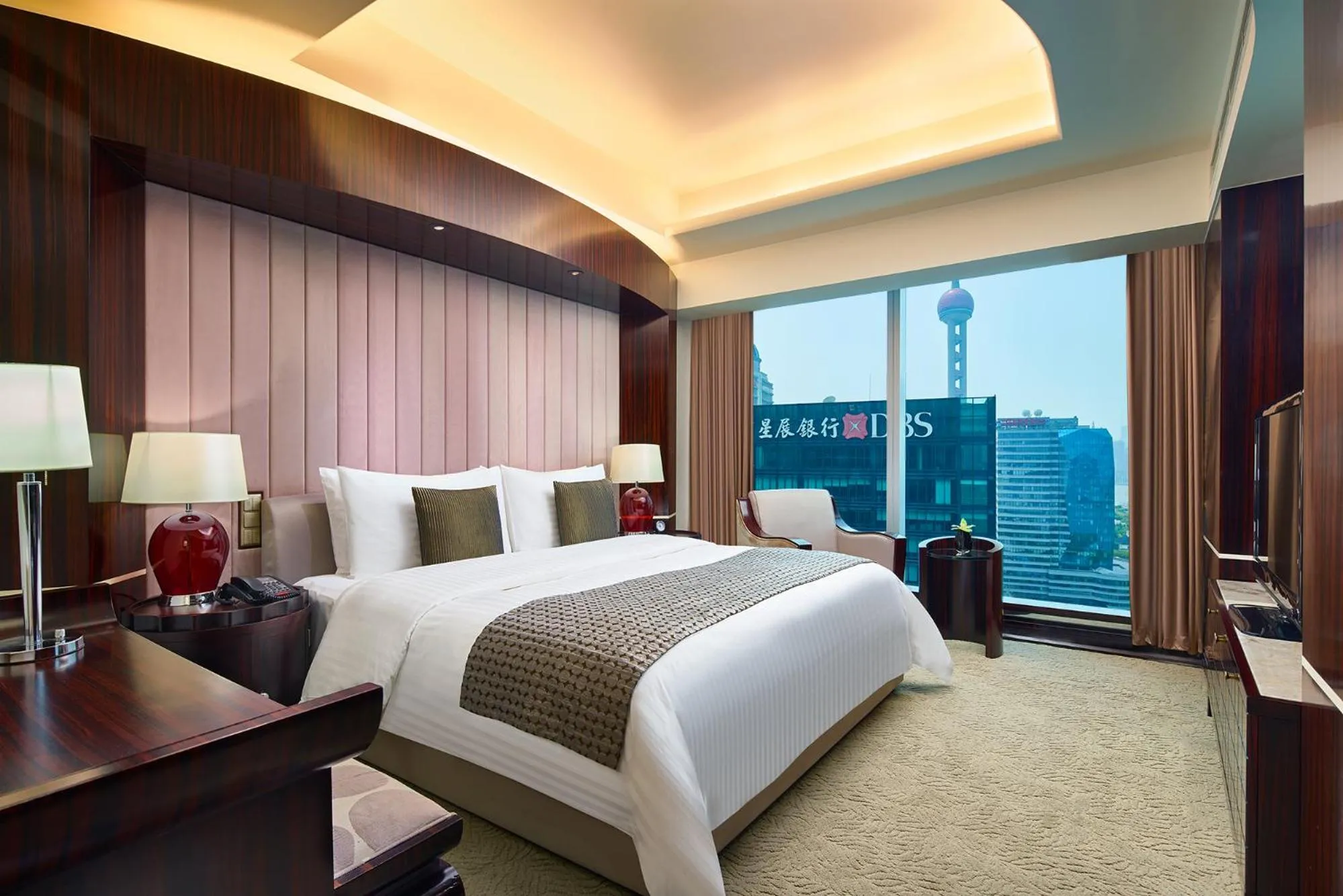 City view in Grand Kempinski Hotel Shanghai