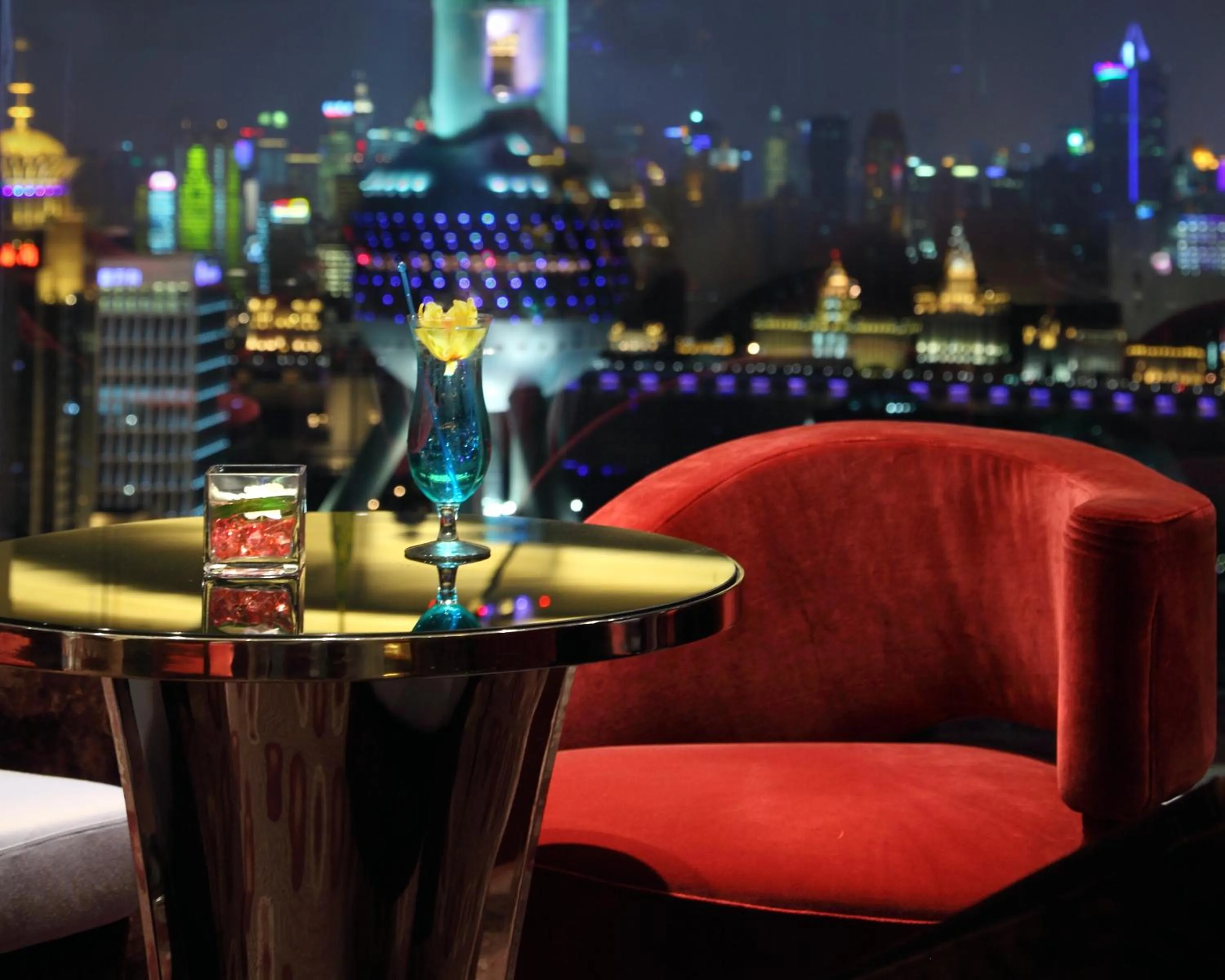 Lounge or bar in Grand Kempinski Hotel Shanghai