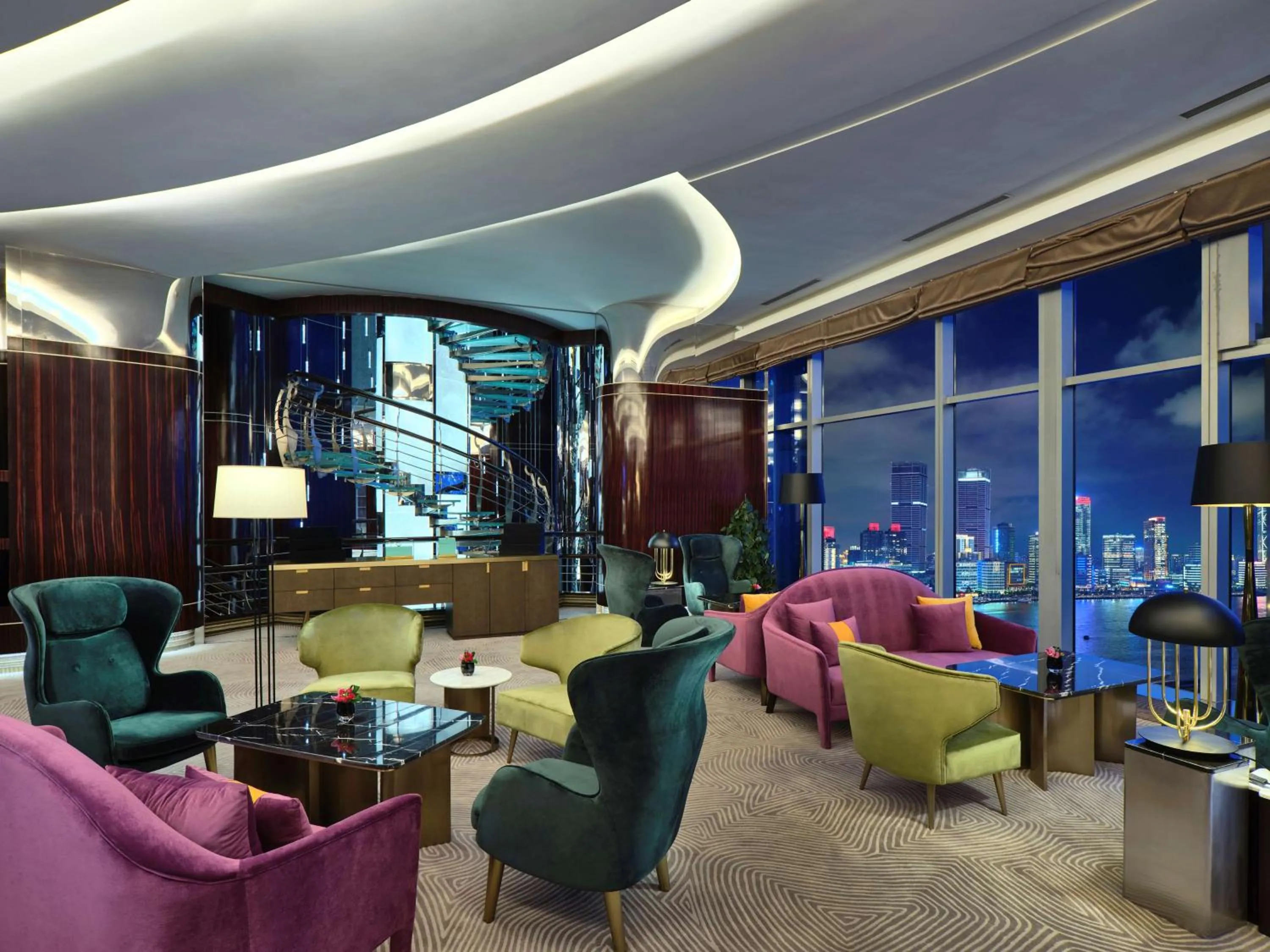 Lounge or bar, Lounge/Bar in Grand Kempinski Hotel Shanghai