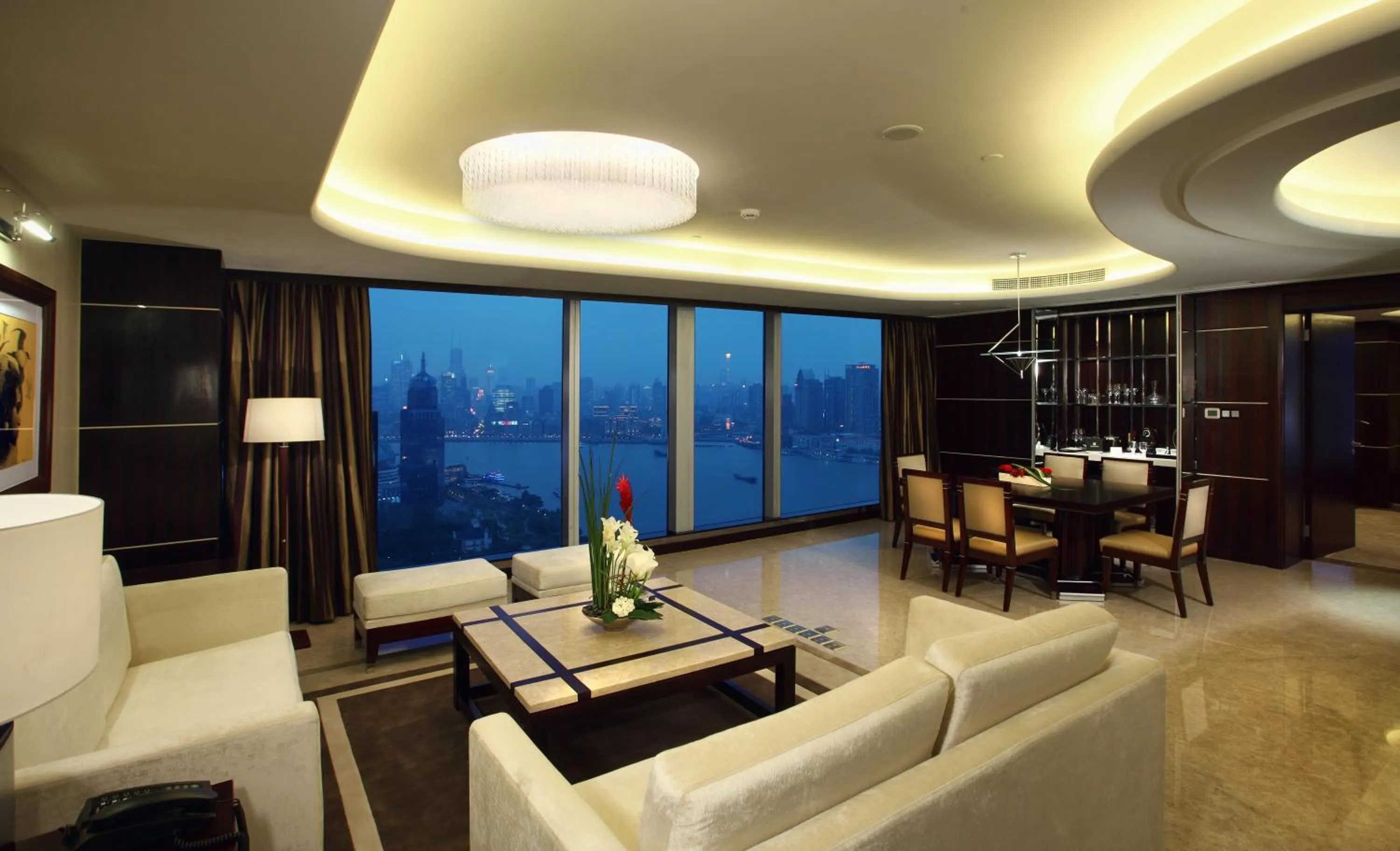 Living room, Seating Area in Grand Kempinski Hotel Shanghai