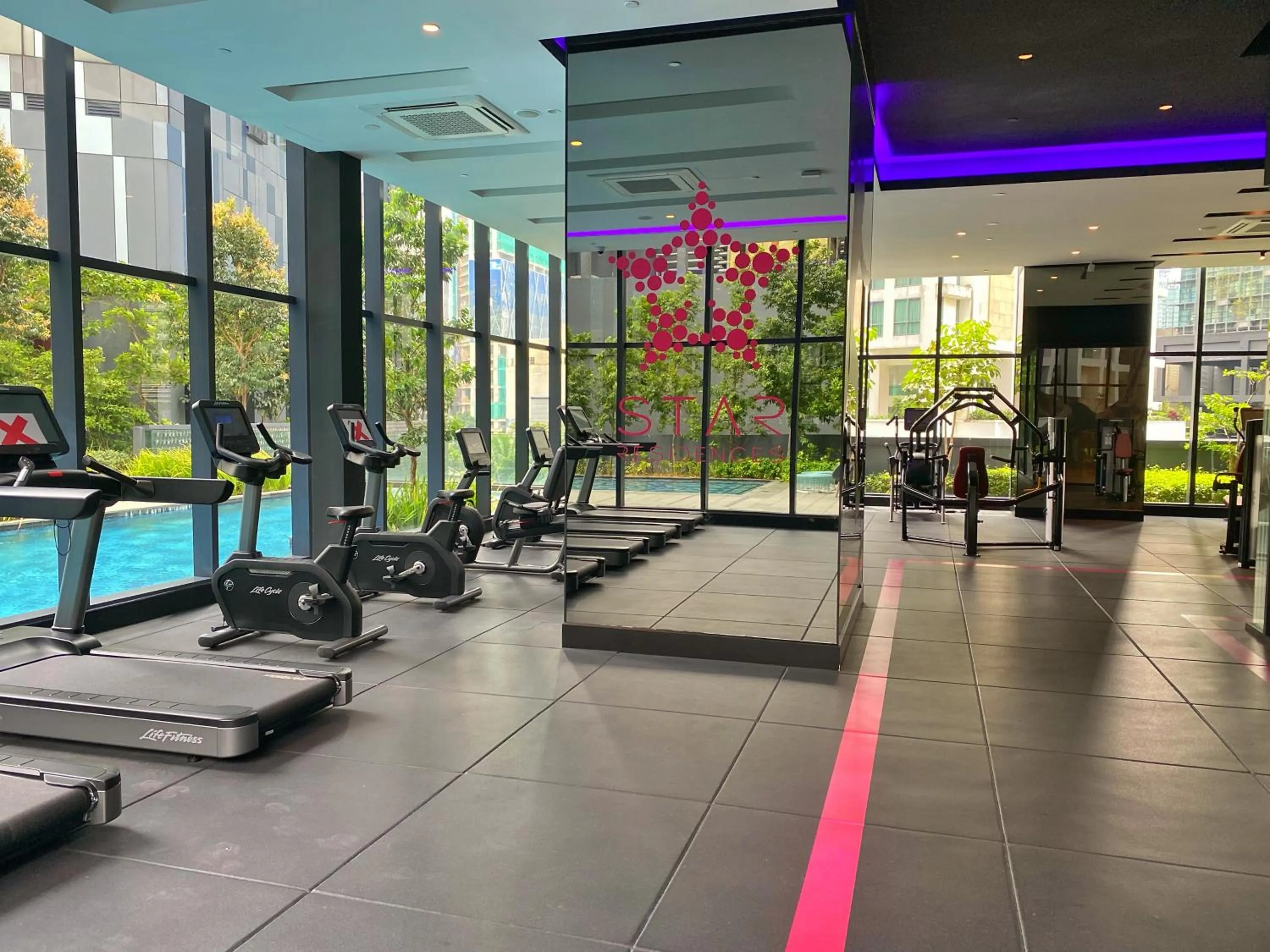 Fitness centre/facilities in Star Residence KLCC