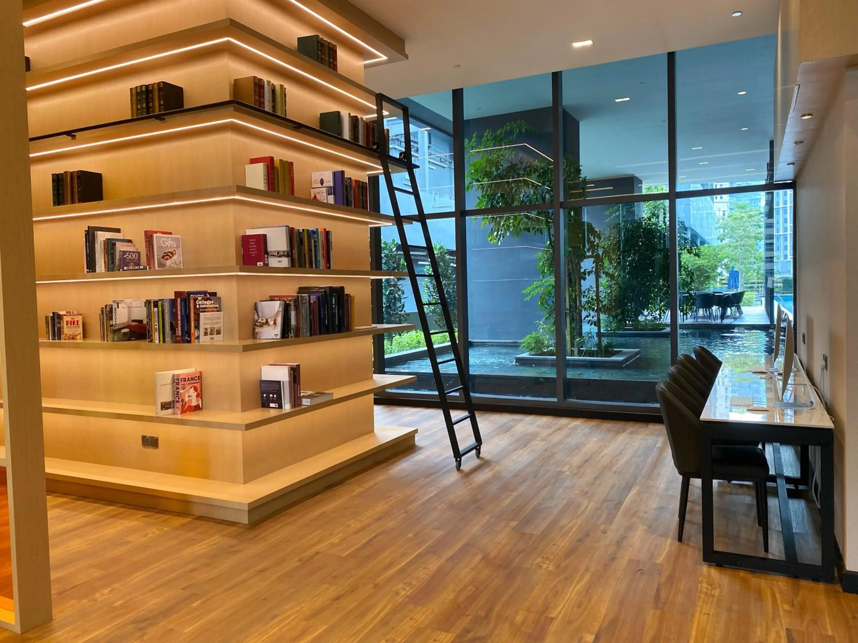 Library in Star Residence KLCC