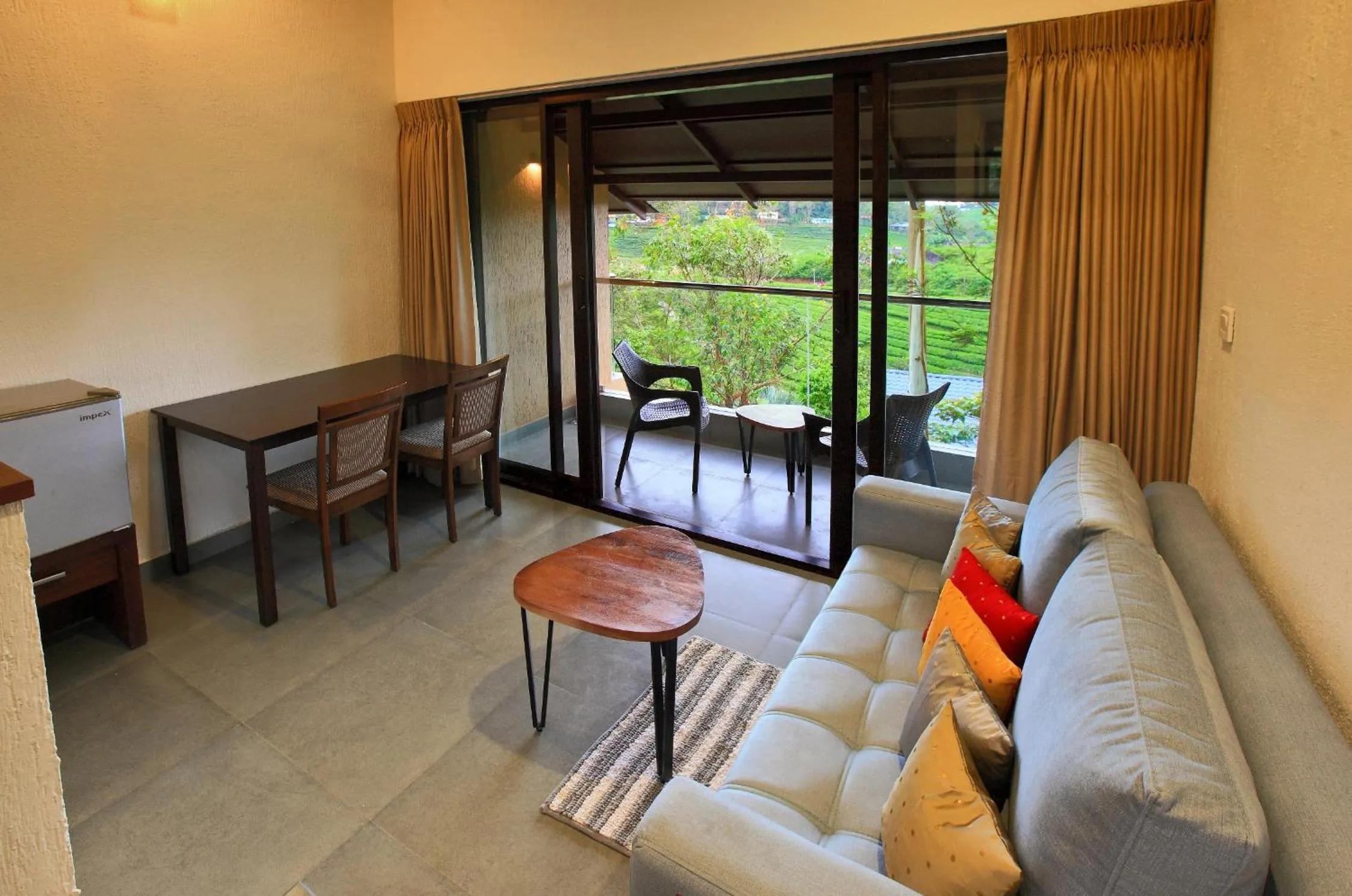 Living room in Tea Terrain Resorts & Spa