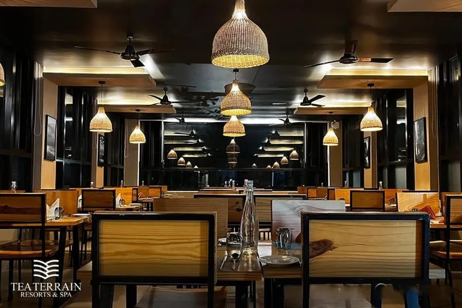 Restaurant/places to eat in Tea Terrain Resorts & Spa