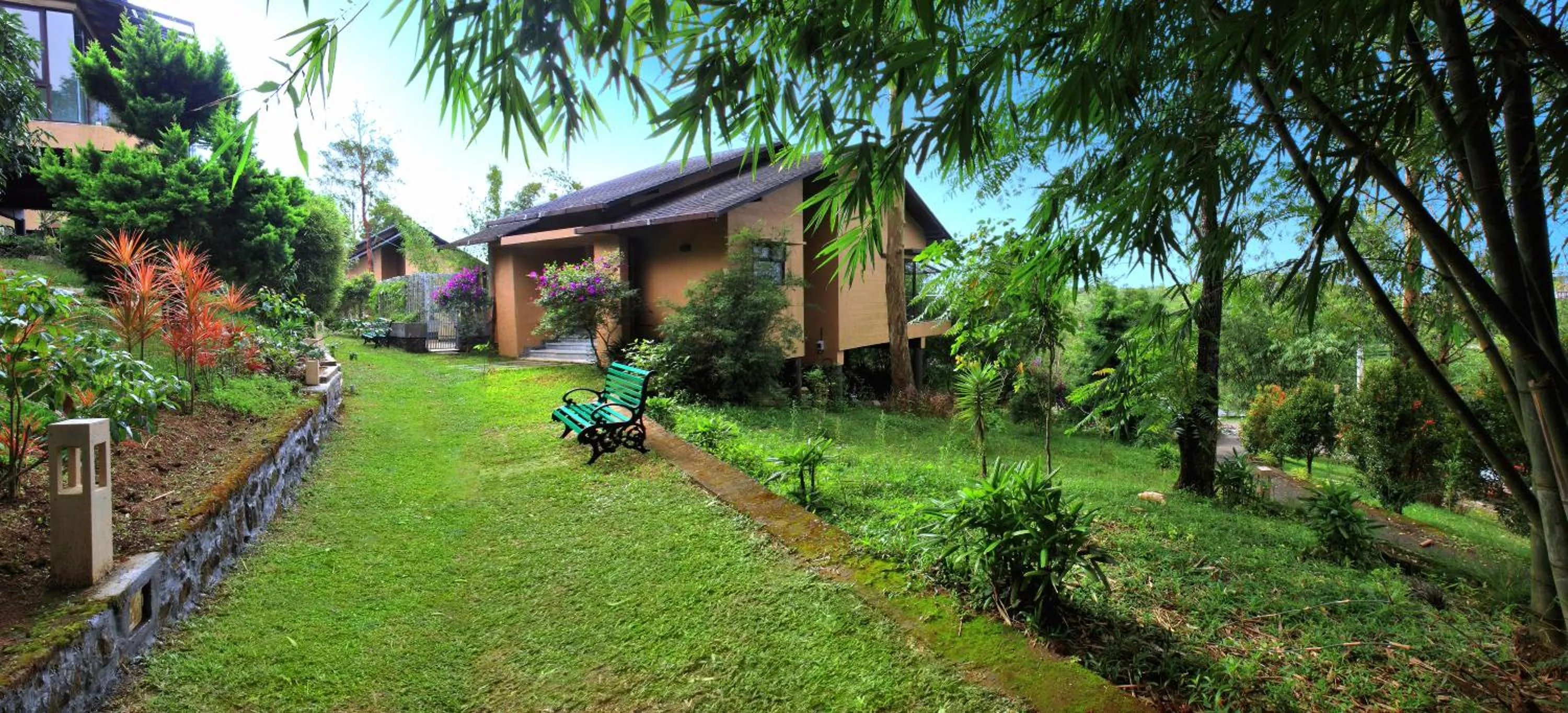 Garden in Tea Terrain Resorts & Spa