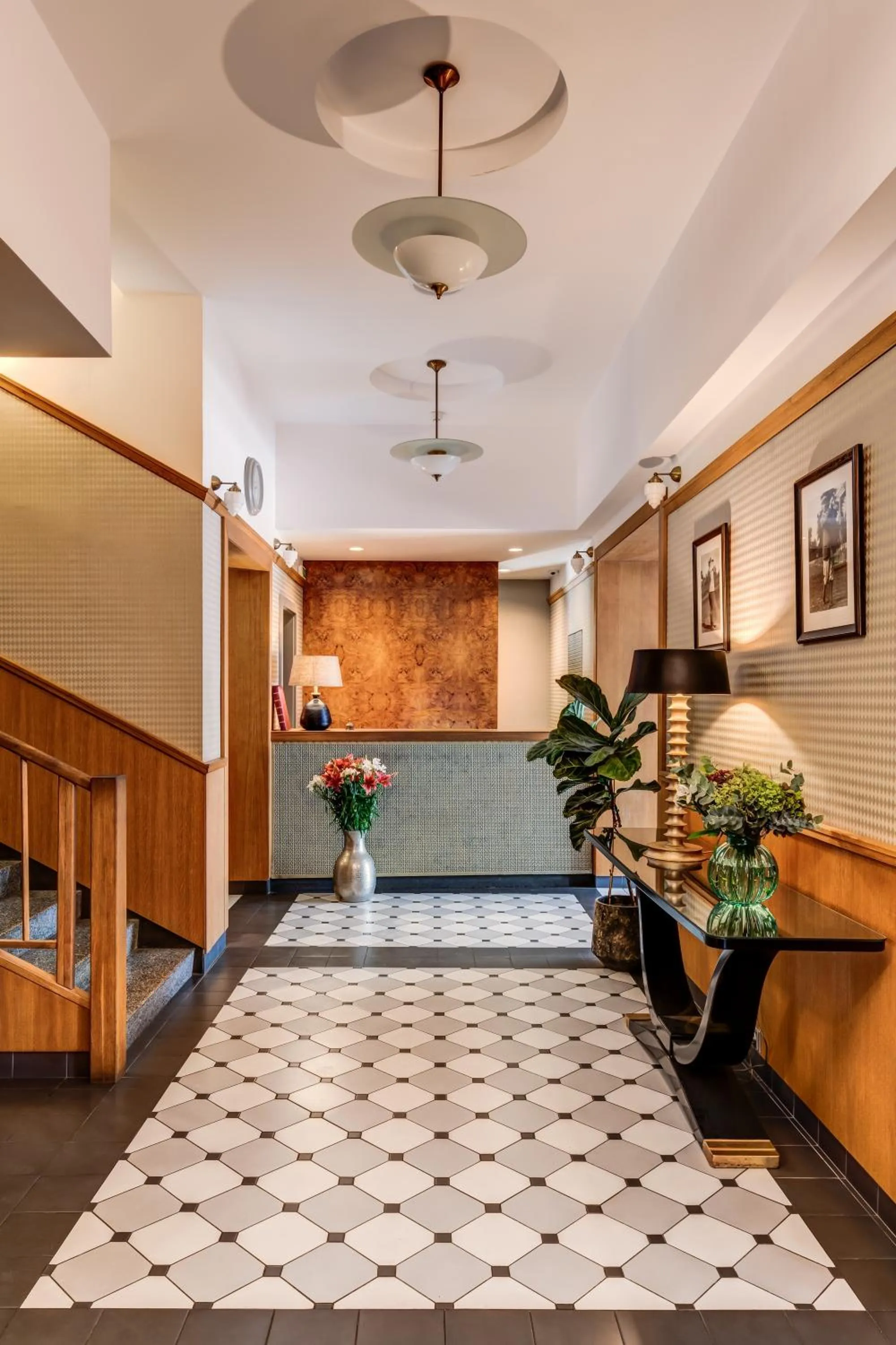 Lobby or reception in Hotel Golfi