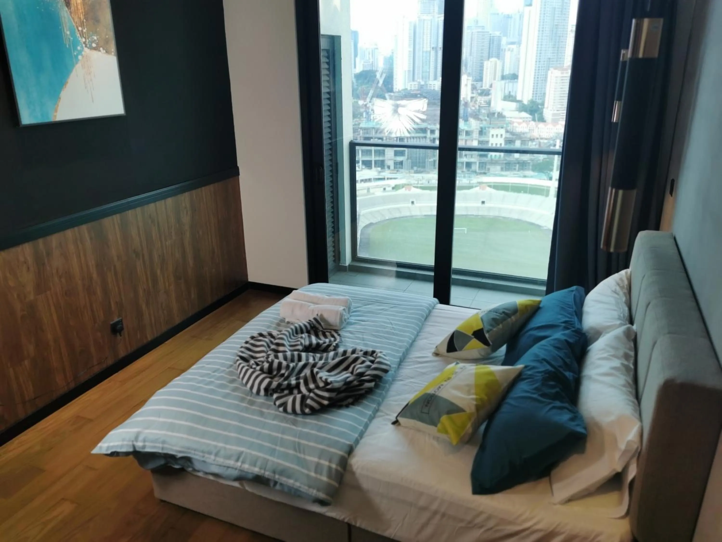 Bedroom, Bed in OPUS RESIDENCE KL I HomeBrickz