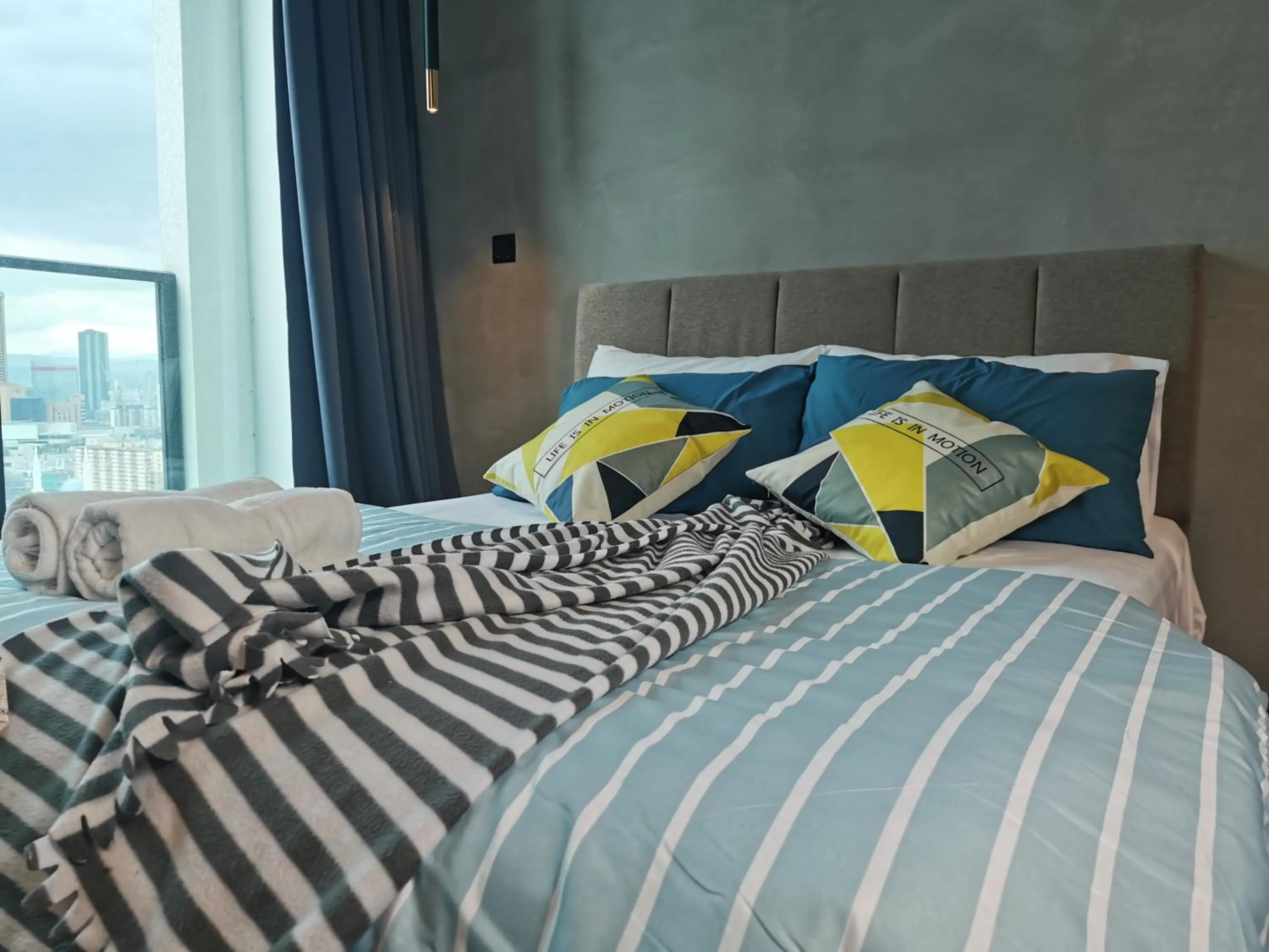 Bedroom, Bed in OPUS RESIDENCE KL I HomeBrickz