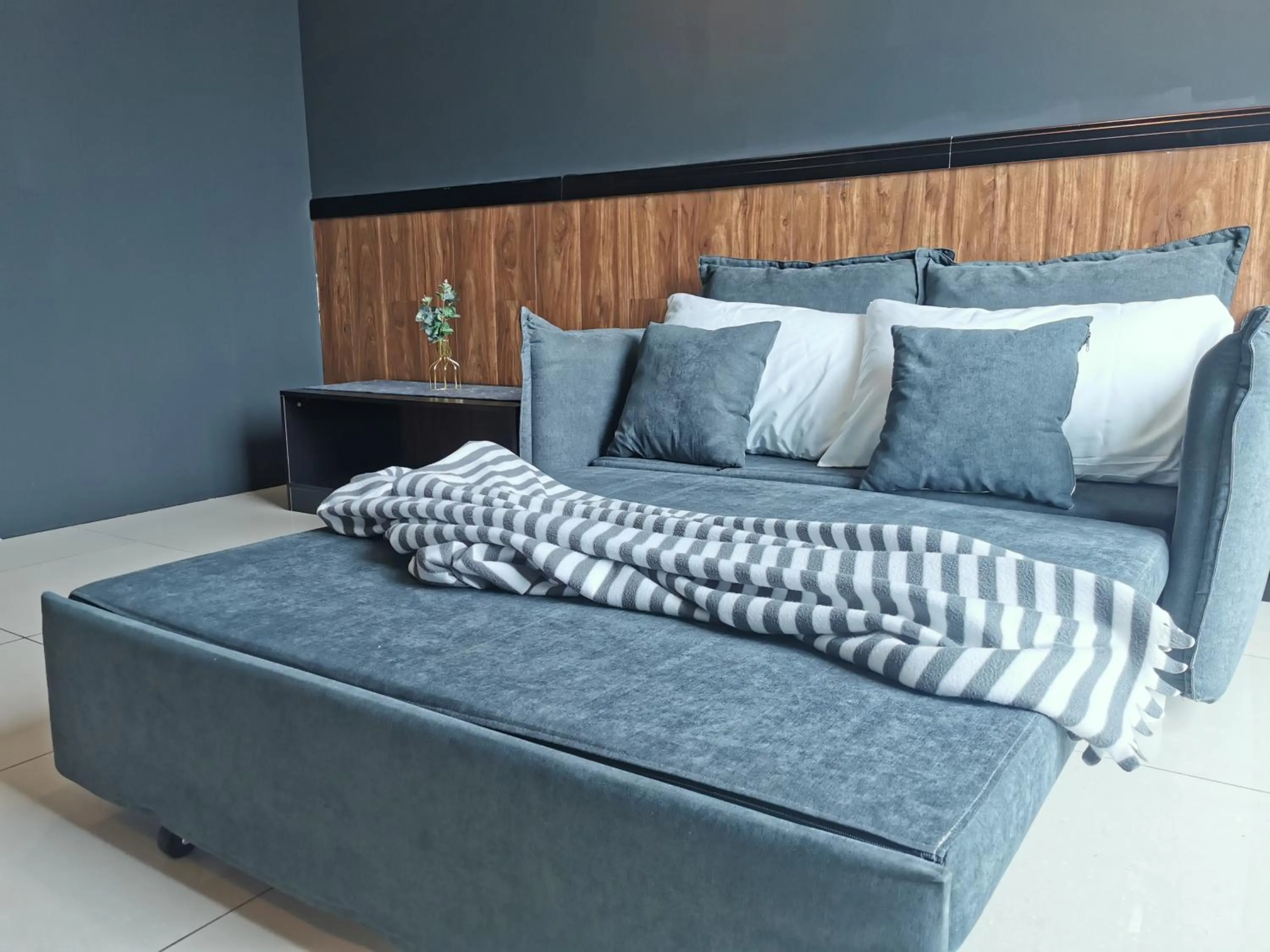 Living room, Bed in OPUS RESIDENCE KL I HomeBrickz