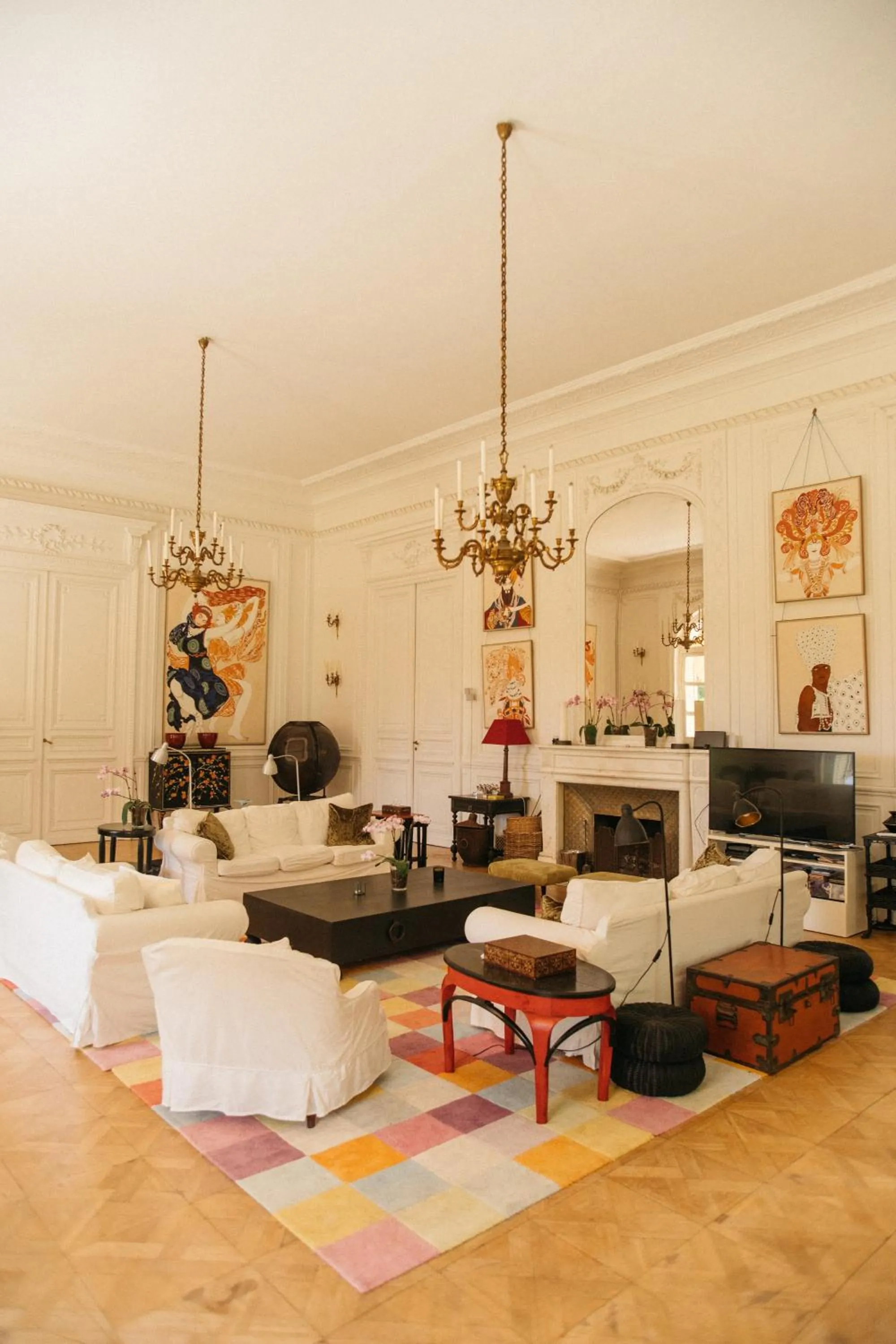 Seating area in Exclusive waterfront villa in Domaine Rocabella - French Riviera