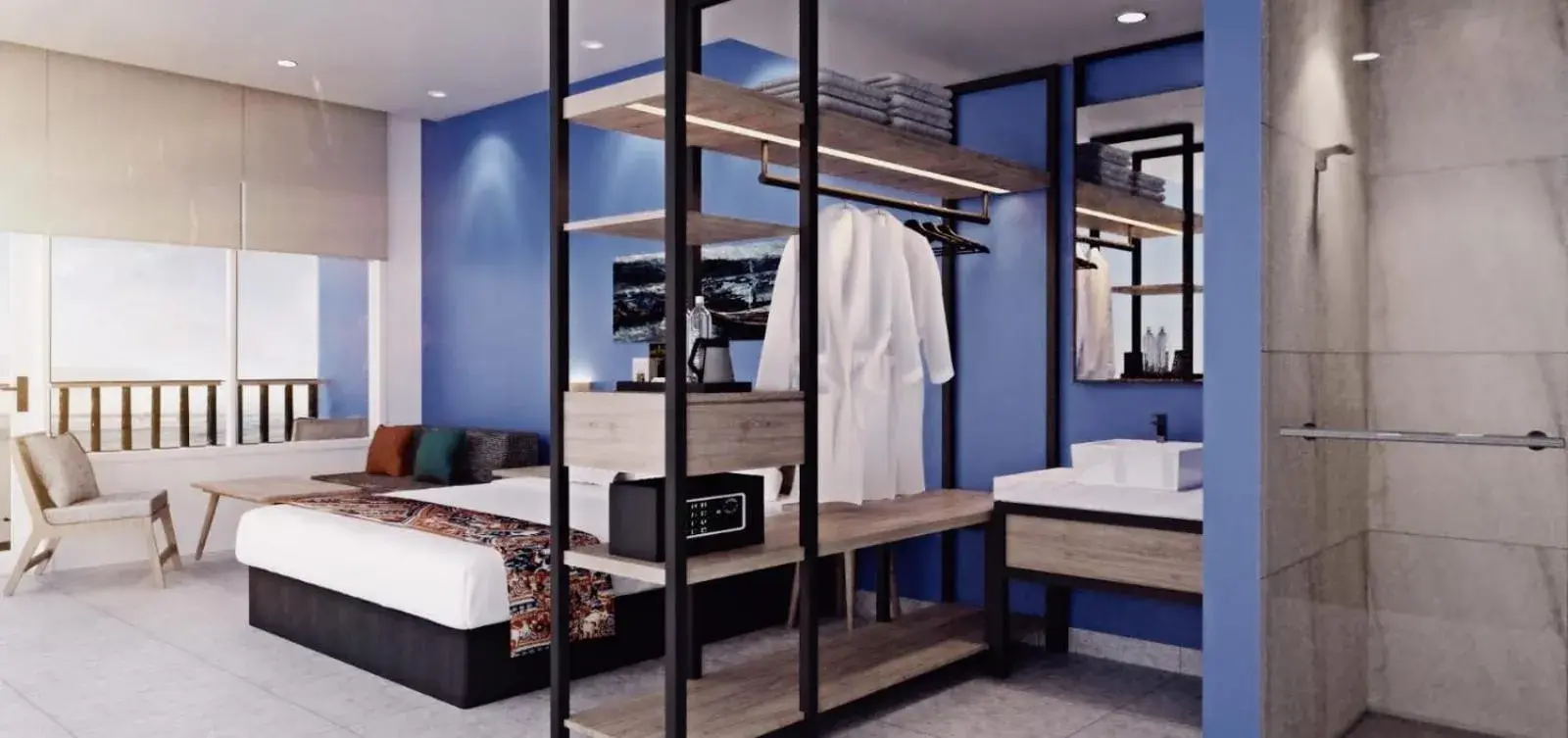 Deluxe Double Room in Tahuna Beach Hotel and Resort Deluxe Double Room in Tahuna Beach Hotel and Resort