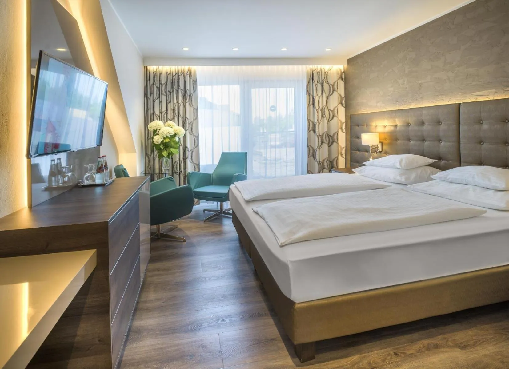 Photo of the whole room, Bed in Thermalhotel Leitner