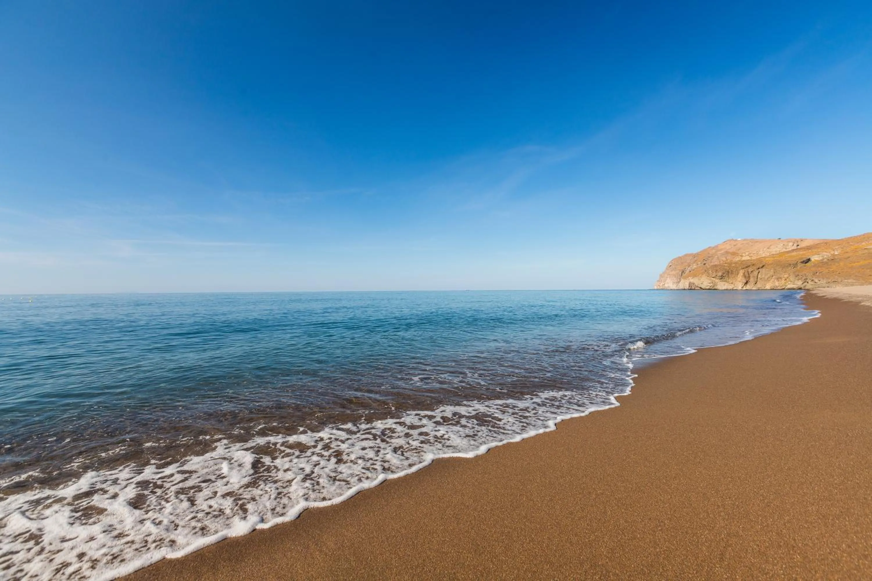 Beach in Aeolian Village Beach Resort