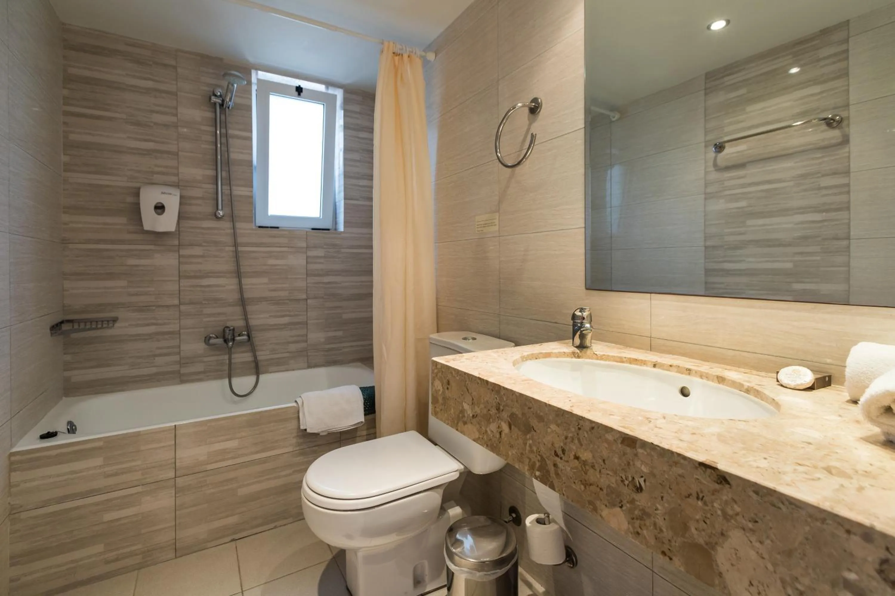 Bathroom in Aeolian Village Beach Resort