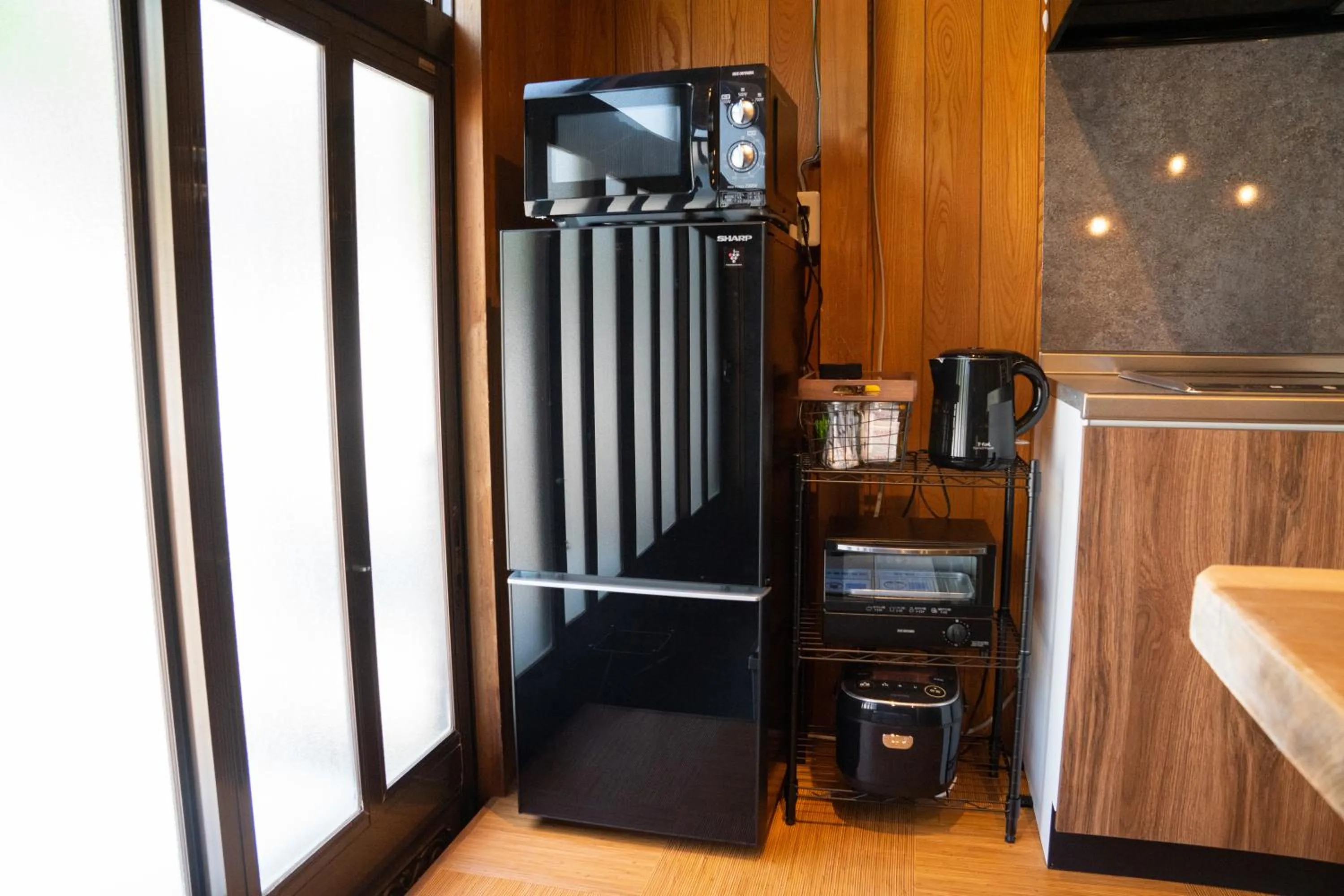 Kitchen or kitchenette in MON Kishinosato Sakura Resort -vacation rental-