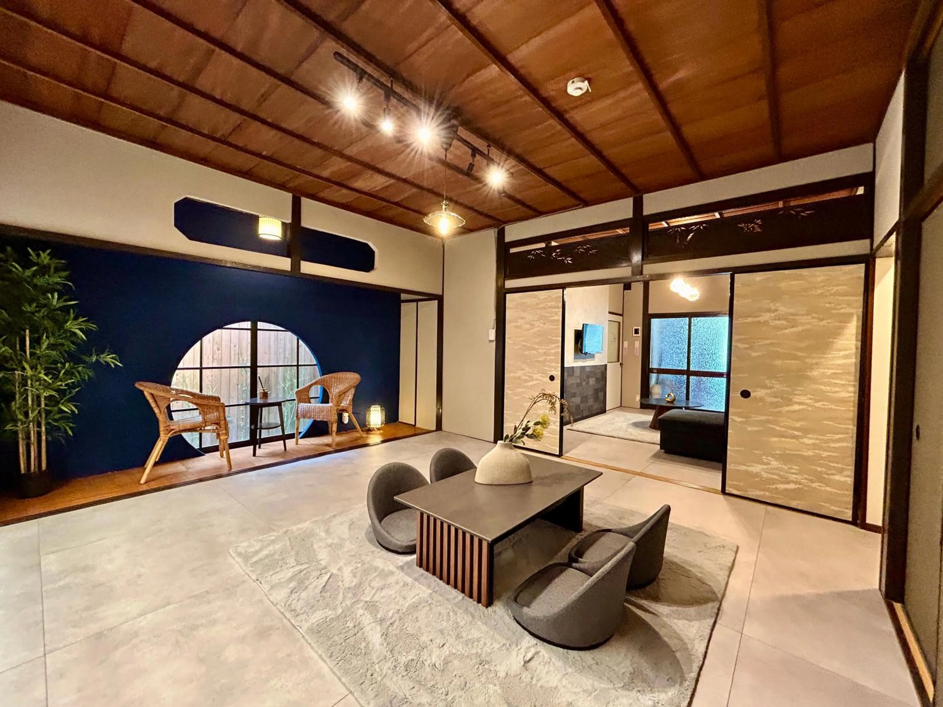 Living room in MON Kishinosato Sakura Resort -vacation rental-