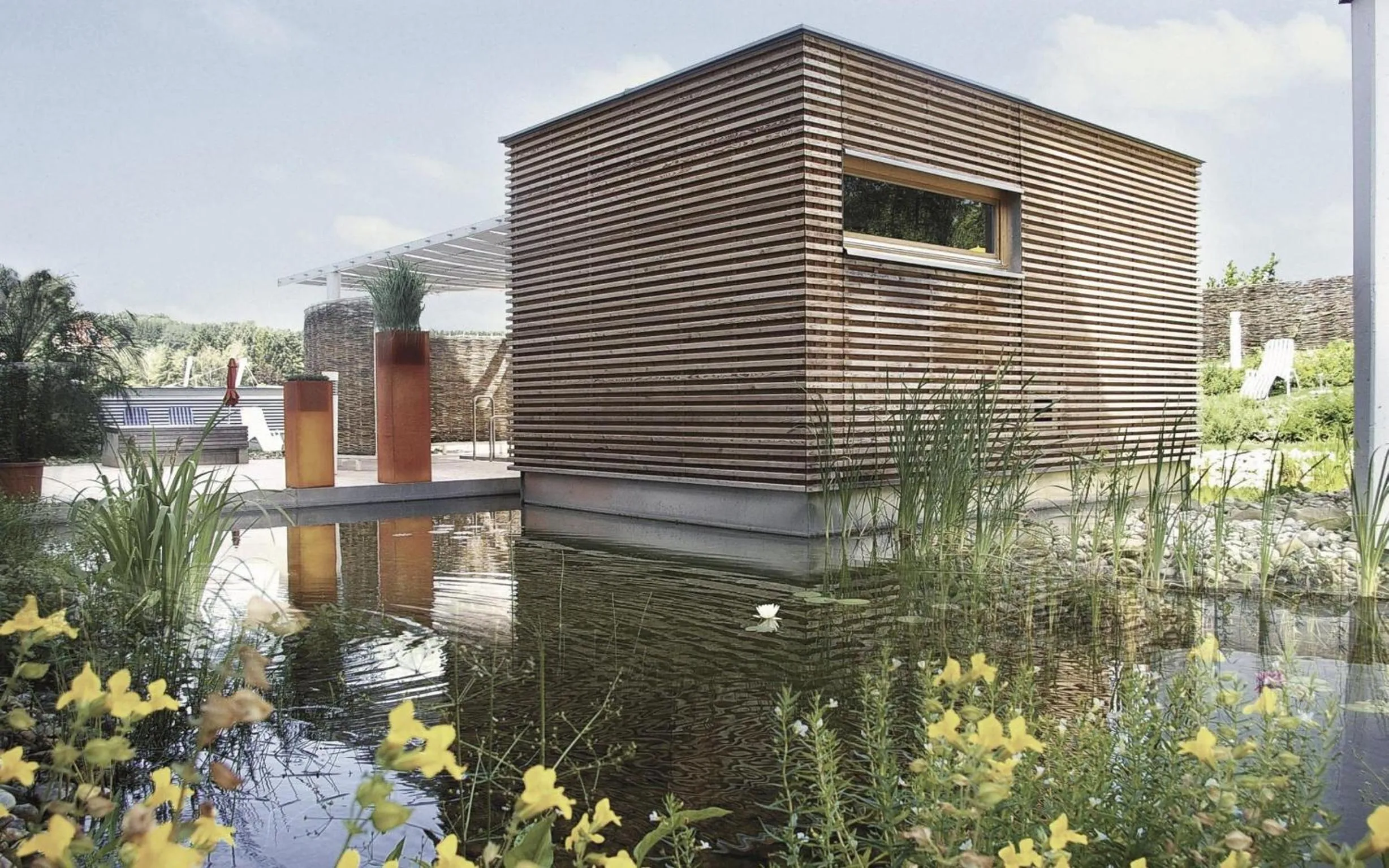 Sauna in Reduce Hotel Vital