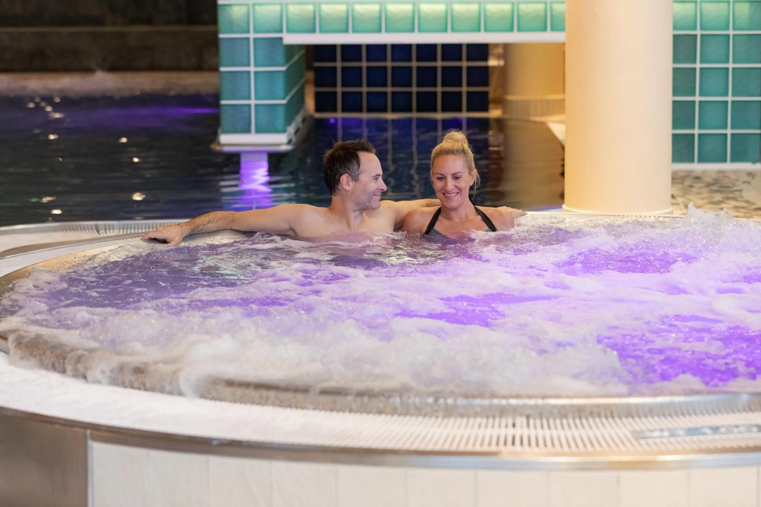 Swimming pool in Reduce Hotel Vital