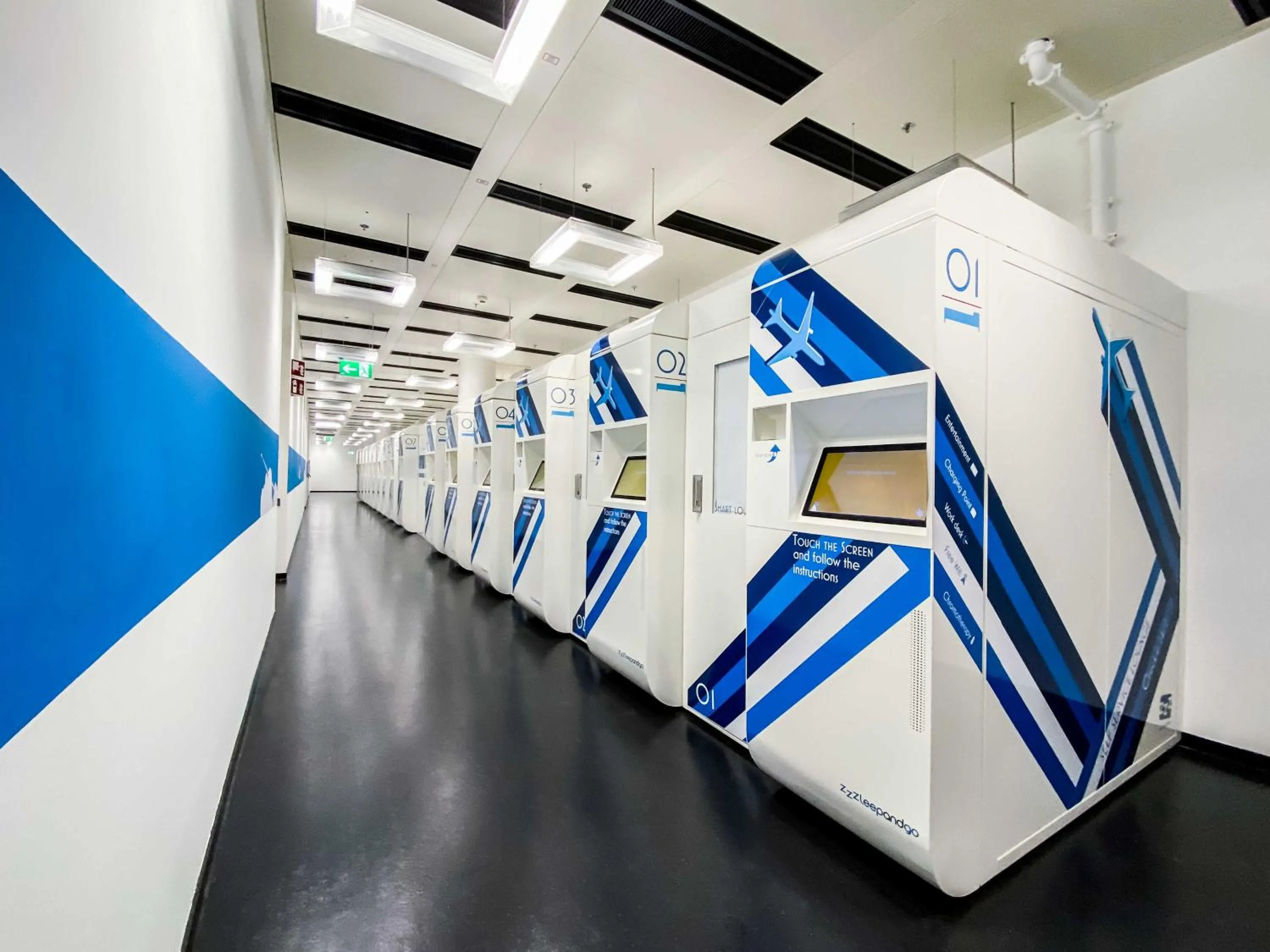 Resting Pods - Zzzleepandgo Wien Airport