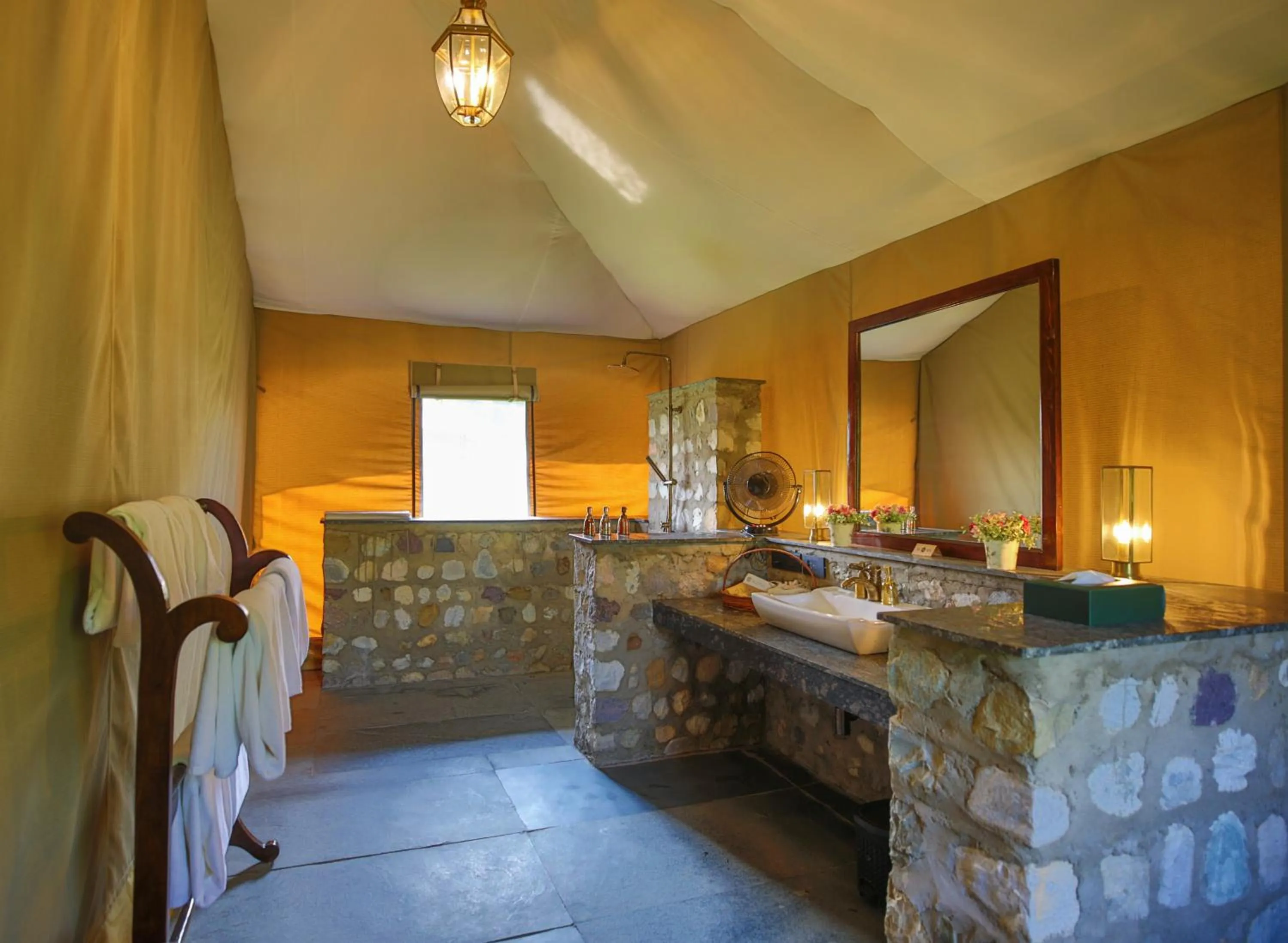 Bathroom in Aalia Jungle Retreat and Spa, Bandarjudh, Haridwar - Araiya Anthology
