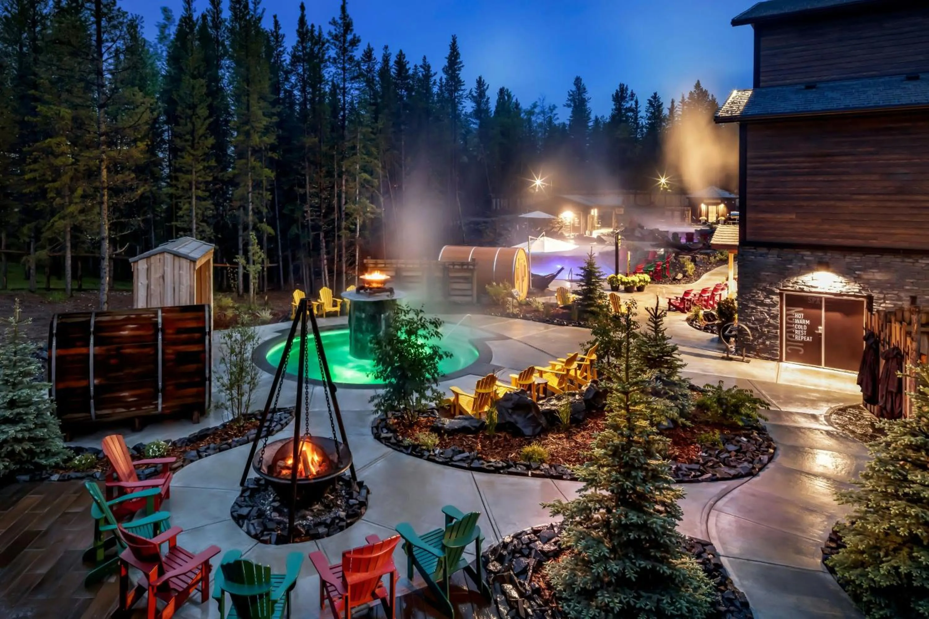 Spa and wellness centre/facilities in Kananaskis Mountain Lodge, Autograph Collection