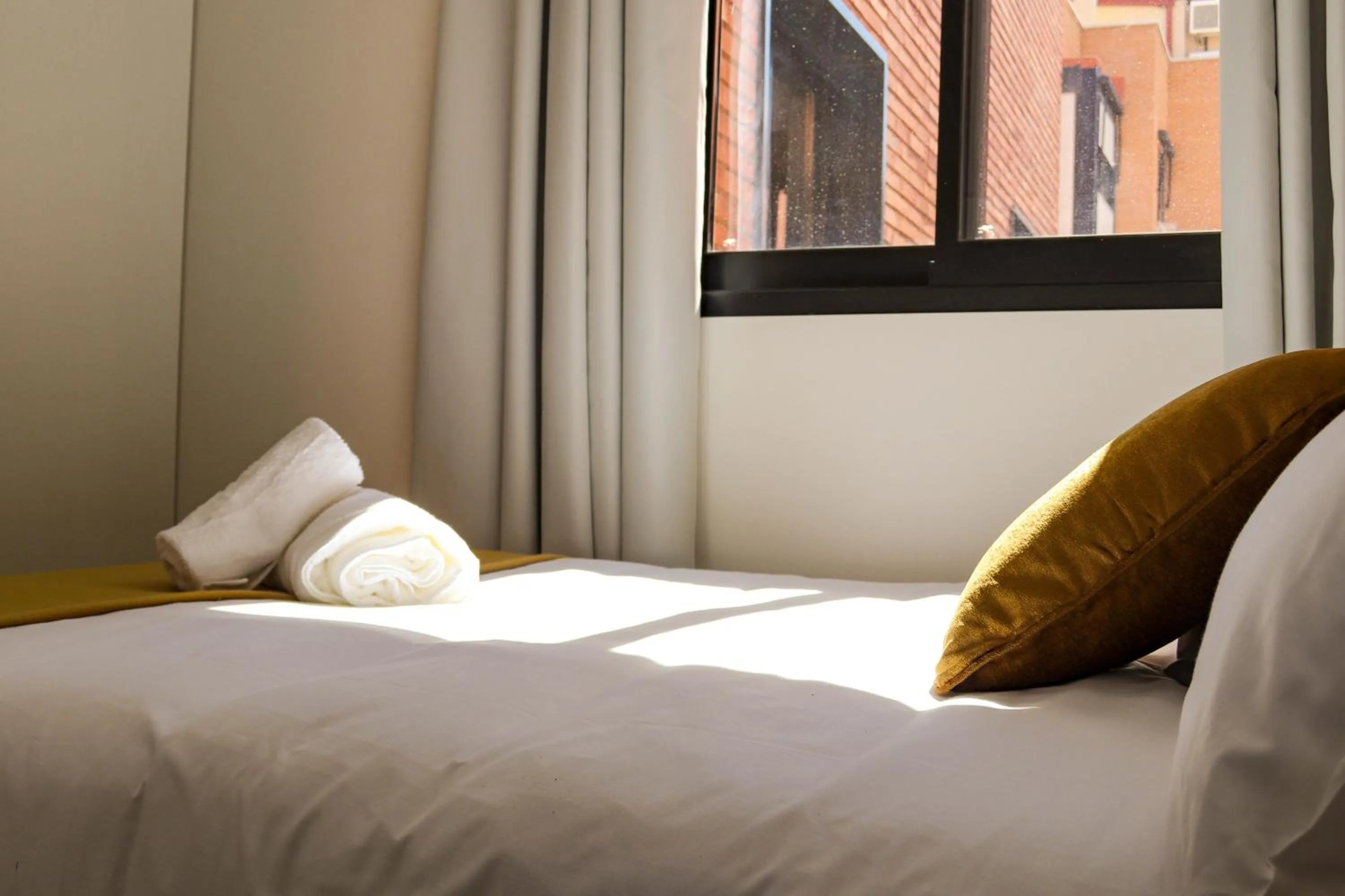 Bed in Studios Cielo Madrid