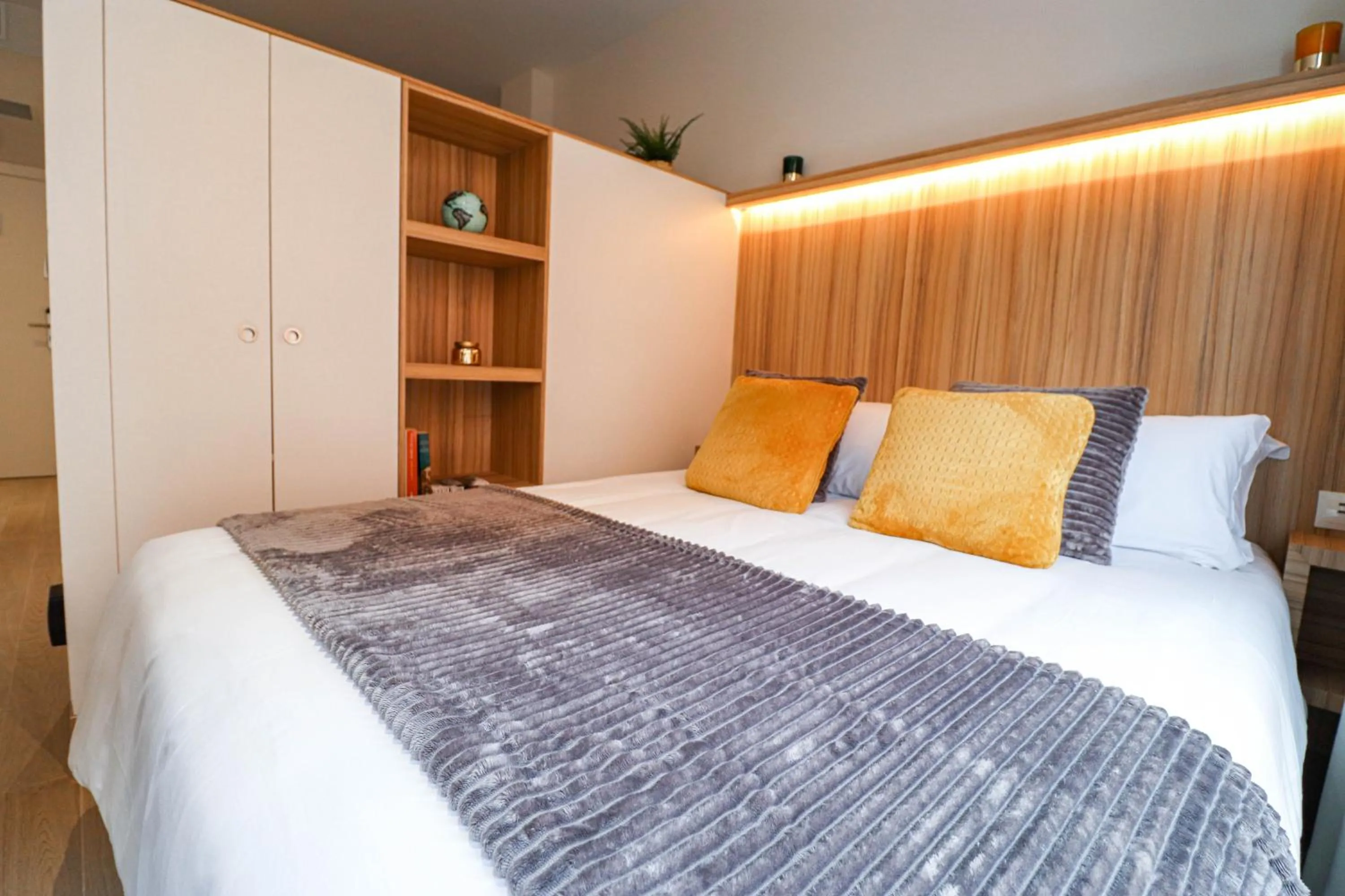 Bed in Studios Cielo Madrid