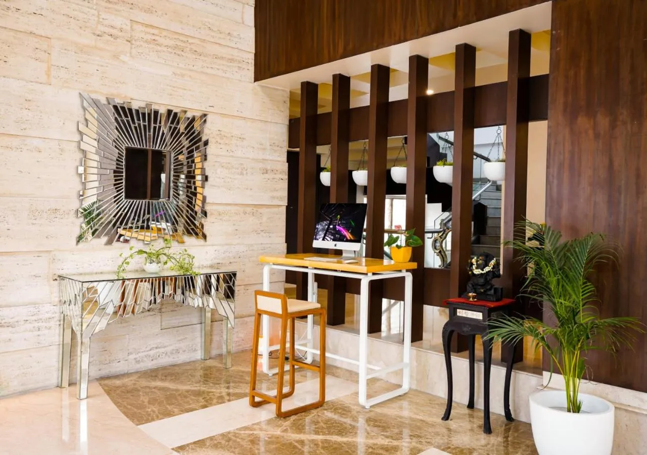 Lobby or reception in BloomSuites I Electronics City