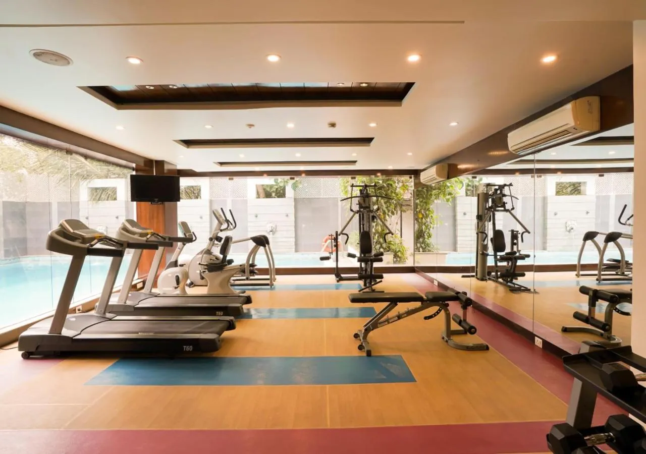 Fitness centre/facilities in BloomSuites I Electronics City