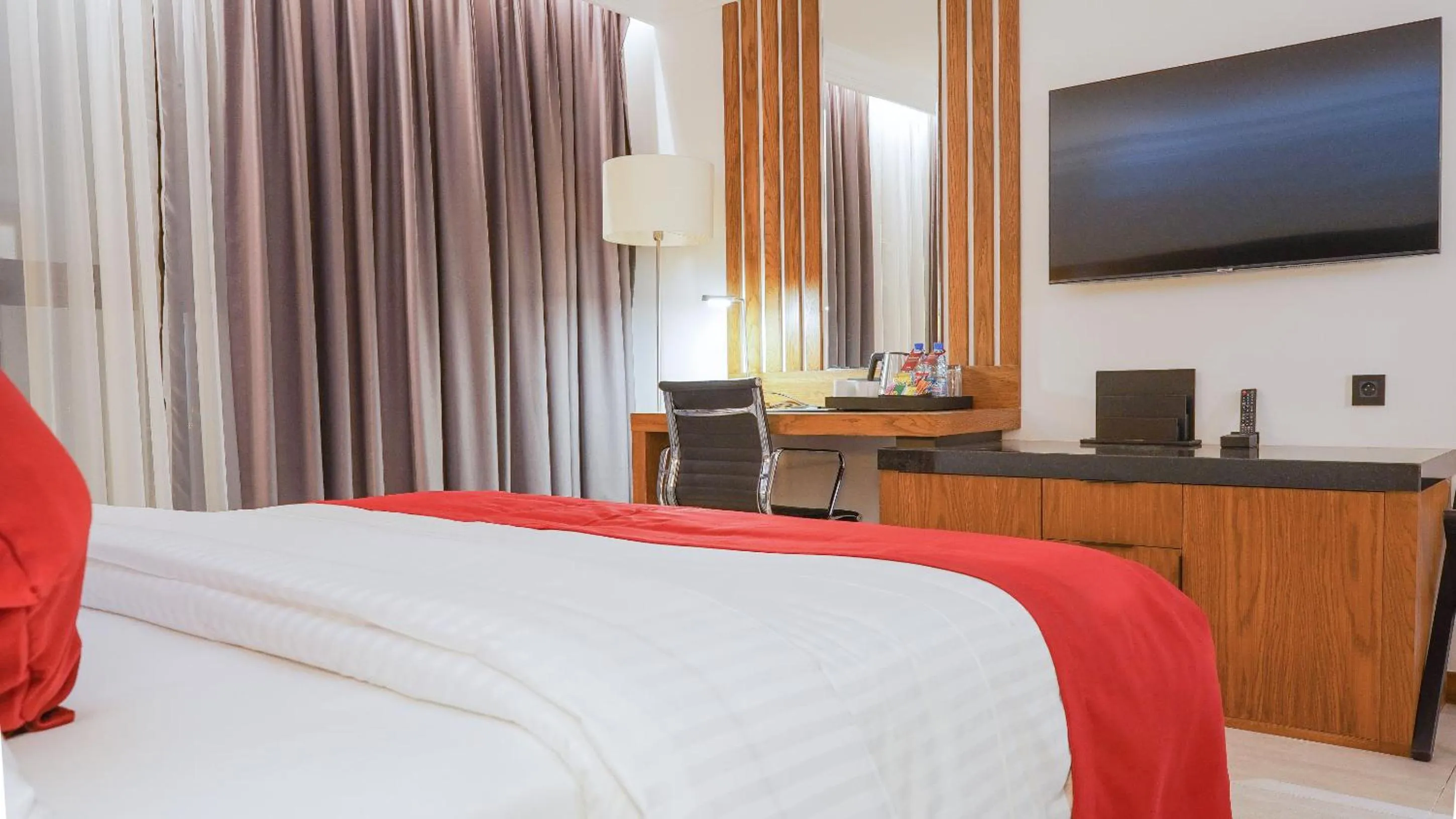 Bed in STAR LAND HOTEL BASTOS