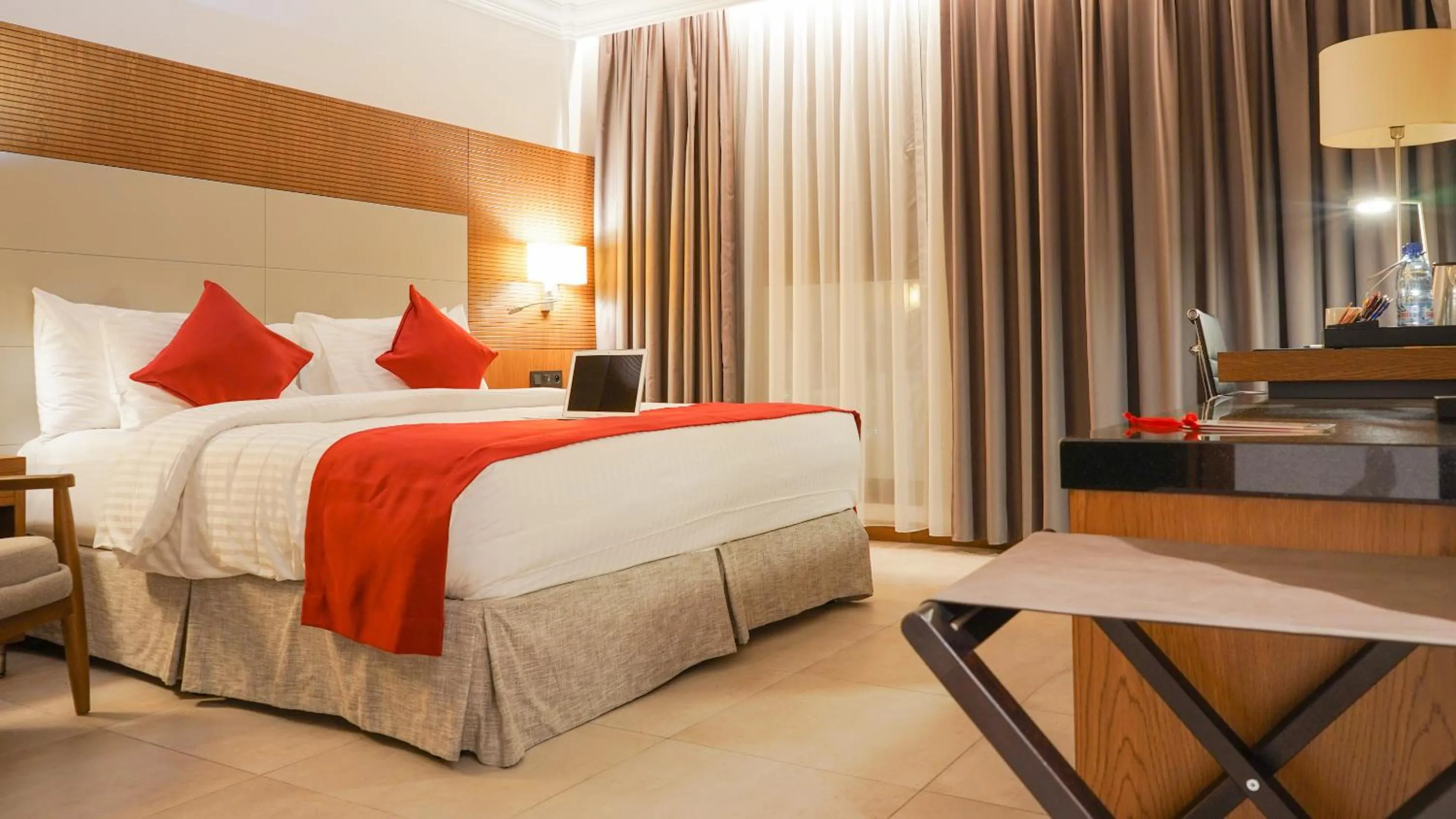 Bed in STAR LAND HOTEL BASTOS