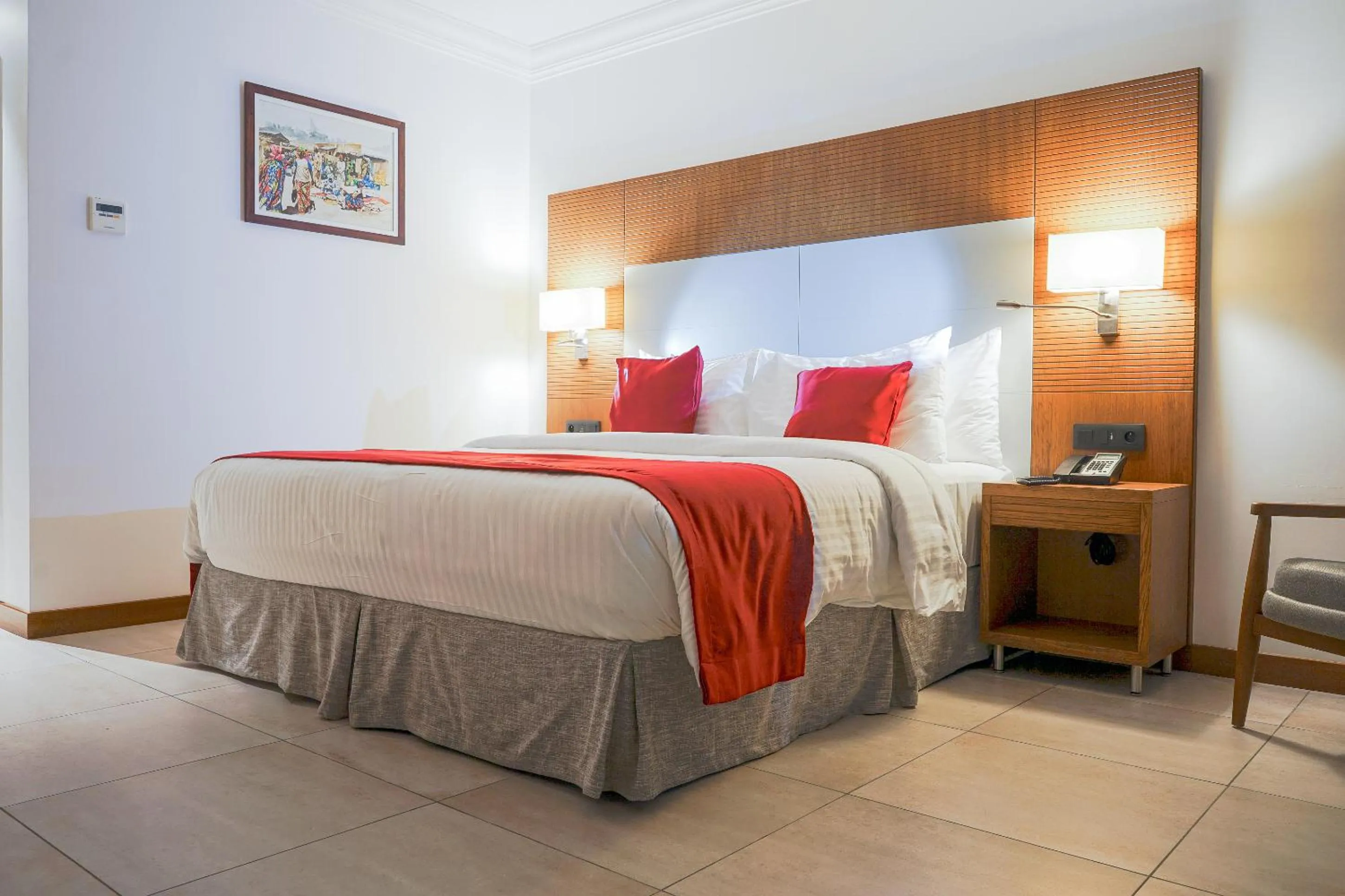 Bed in STAR LAND HOTEL BASTOS